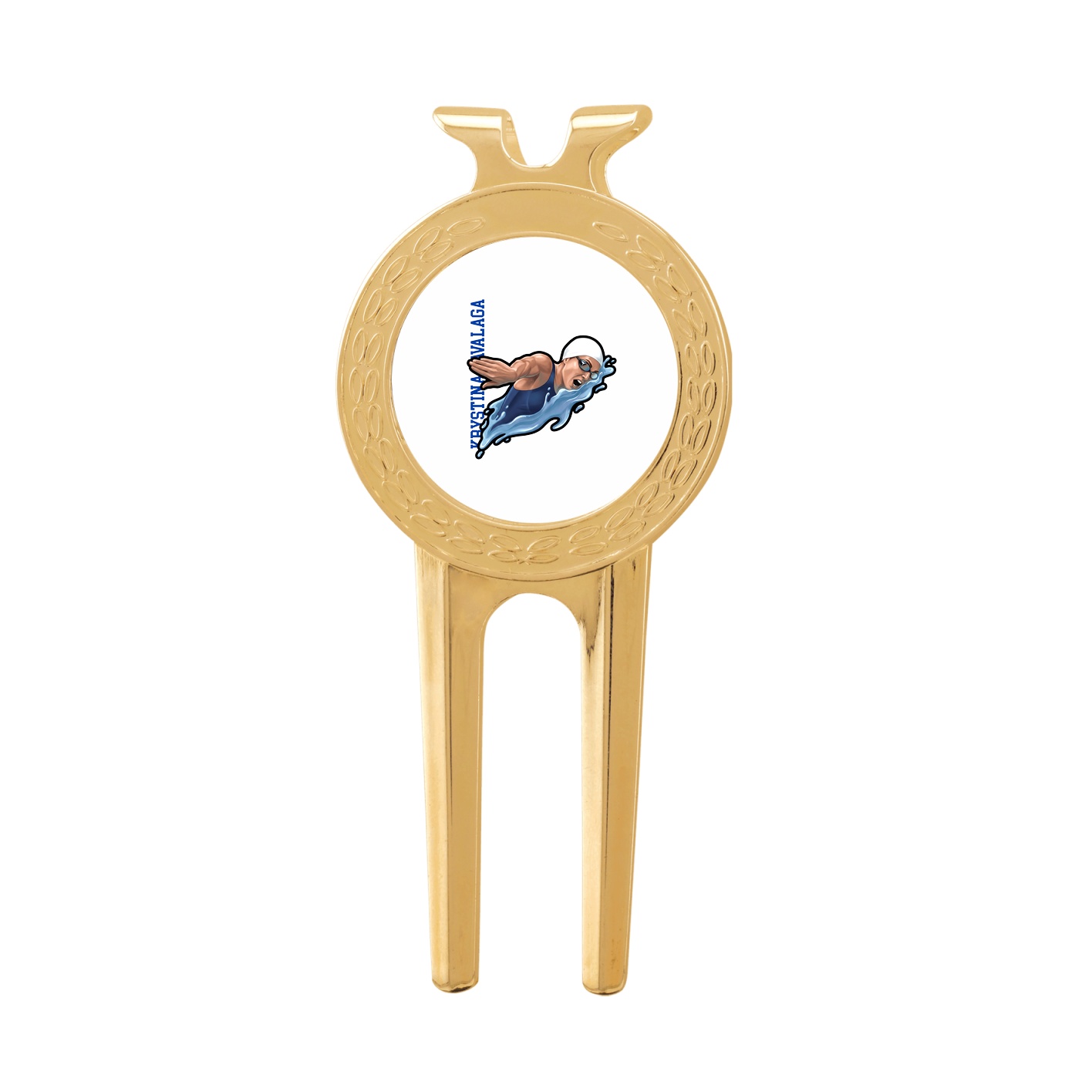 Divot Tool with Ball Marker — Name Vertical in Classic