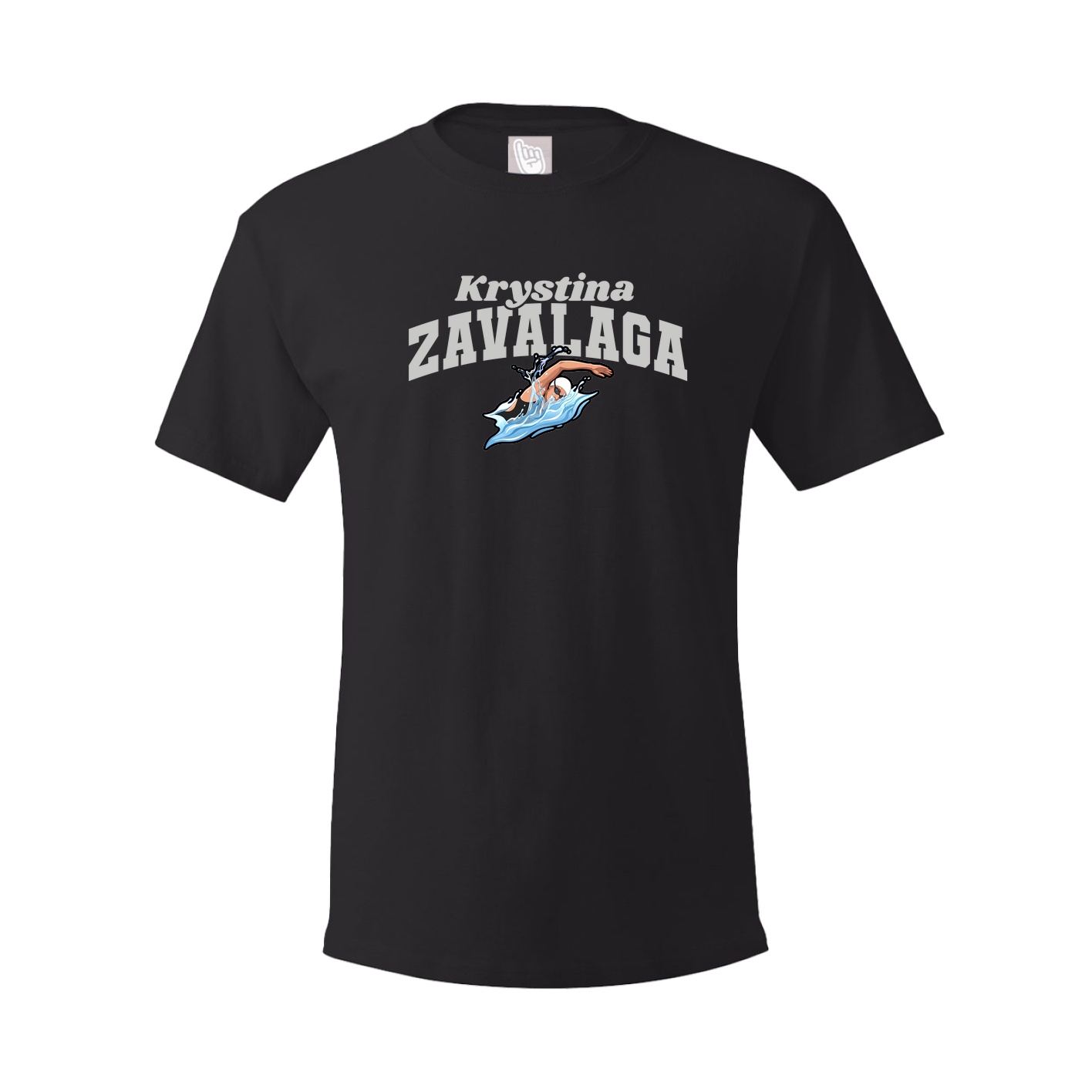Youth Tee — Signature Arch in Black