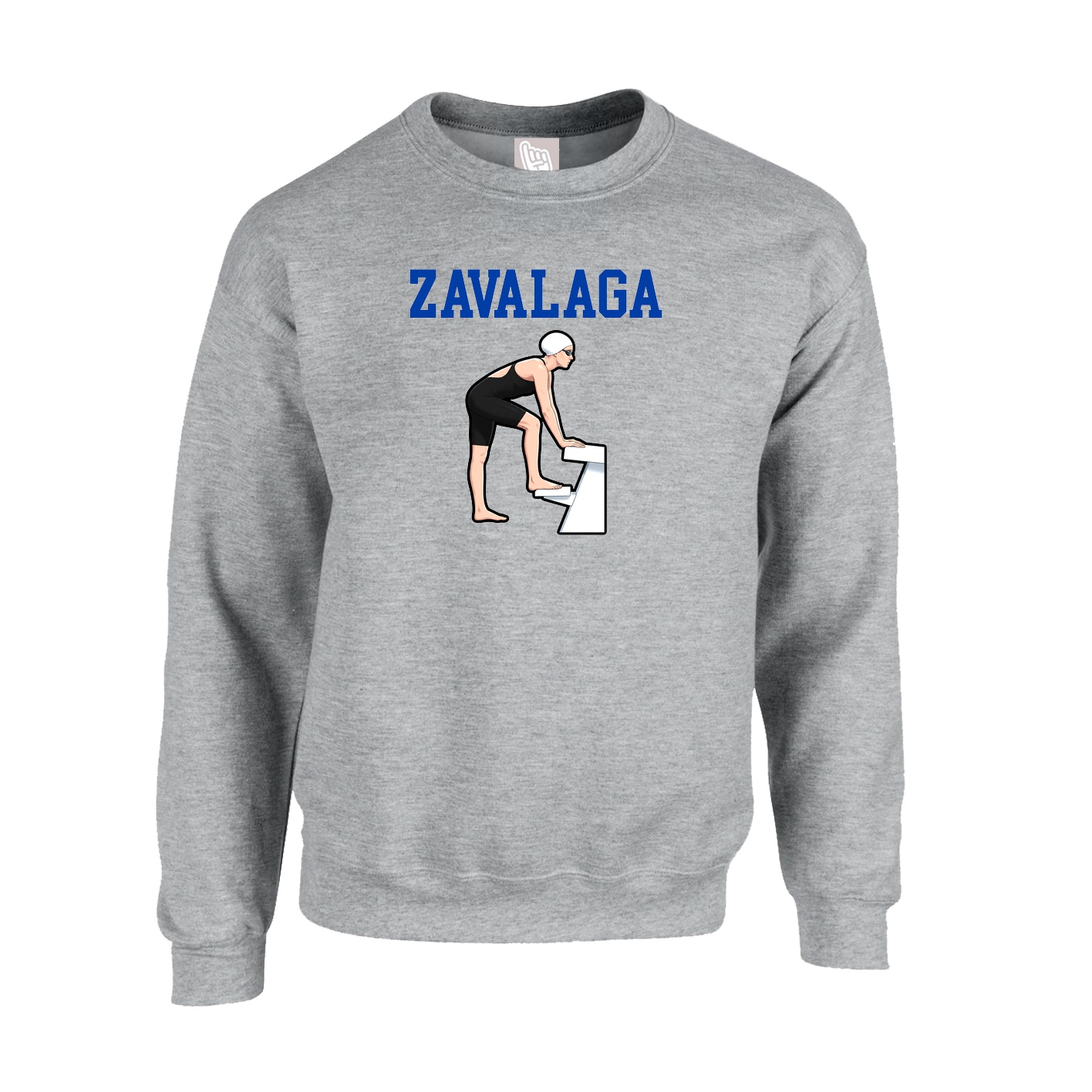 Fleece Crew — Shirsey in Grey