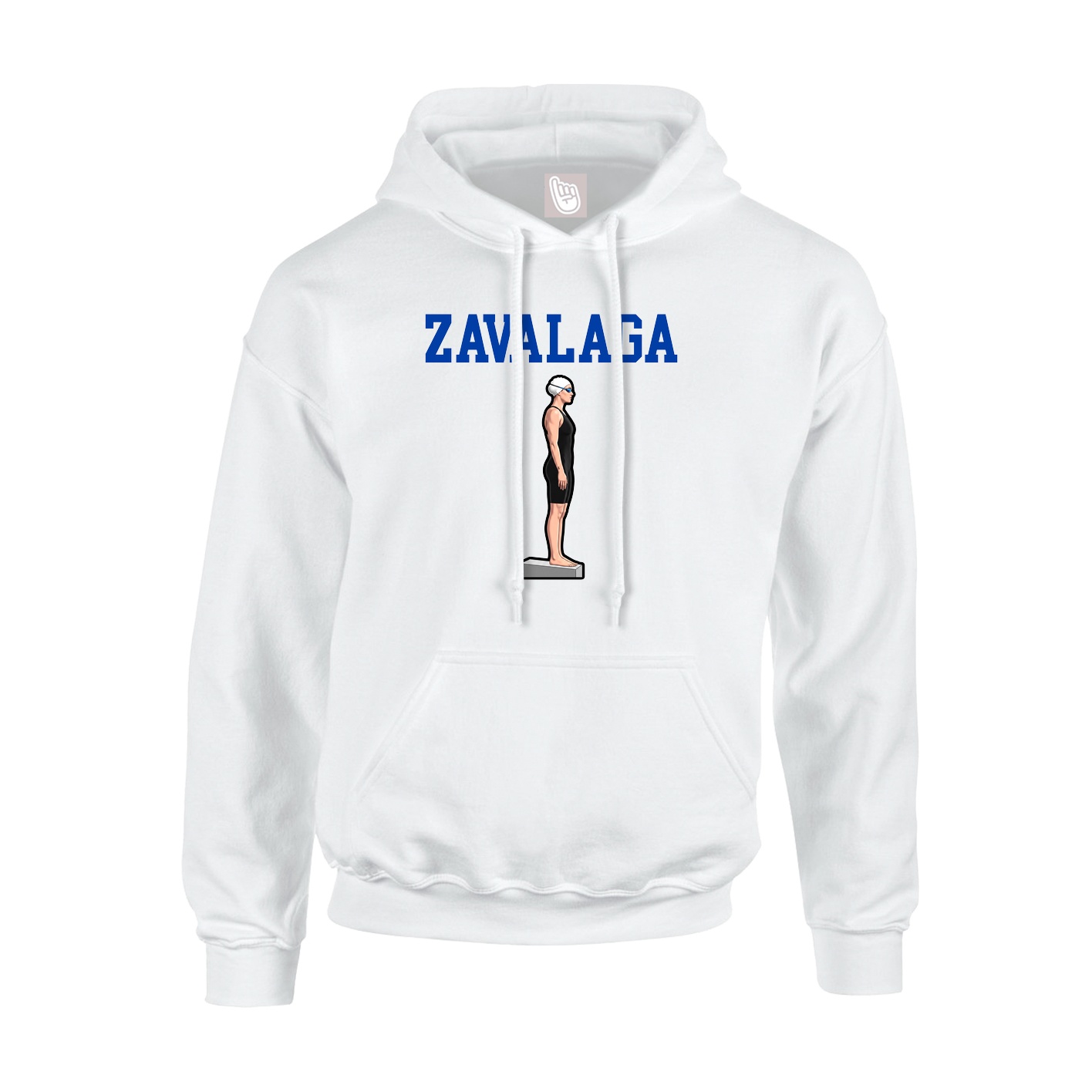 Hoodie — Shirsey in White