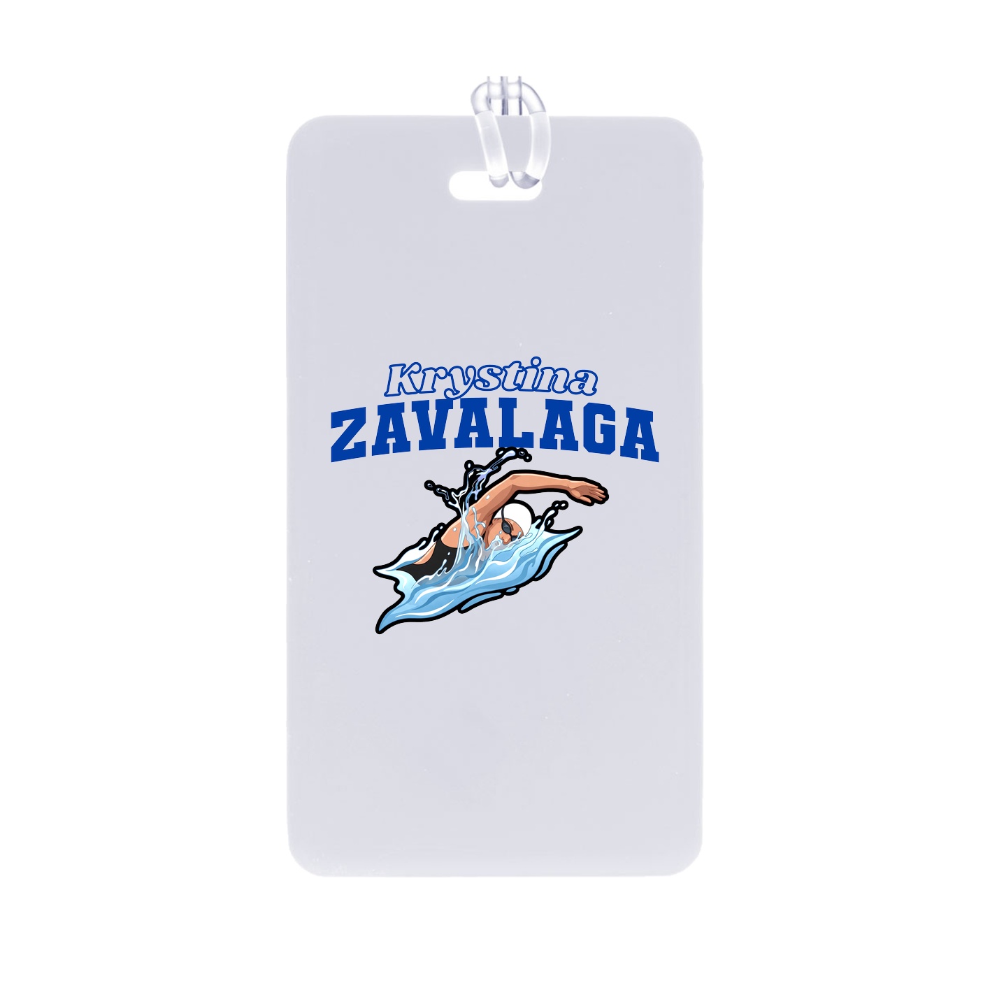 Bag Tag — Name Arch in Classic