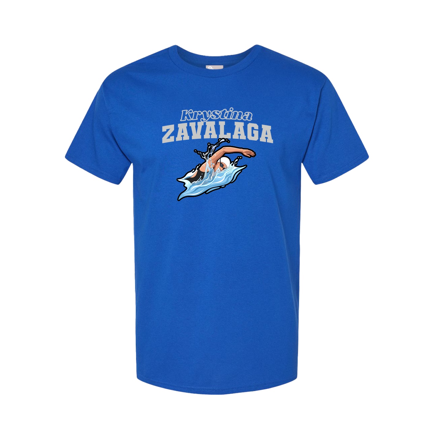 Tee — Name Arch in Royal