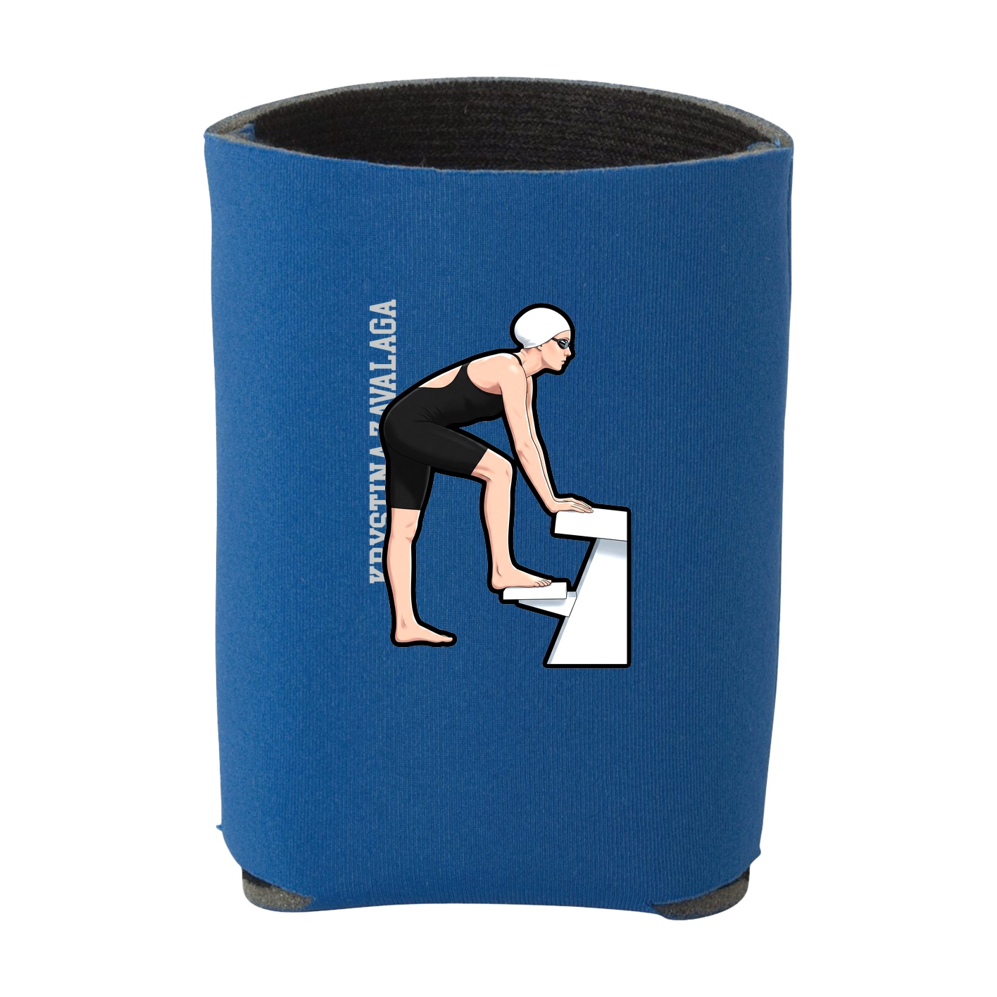 Can Holder — Name Vertical in Royal