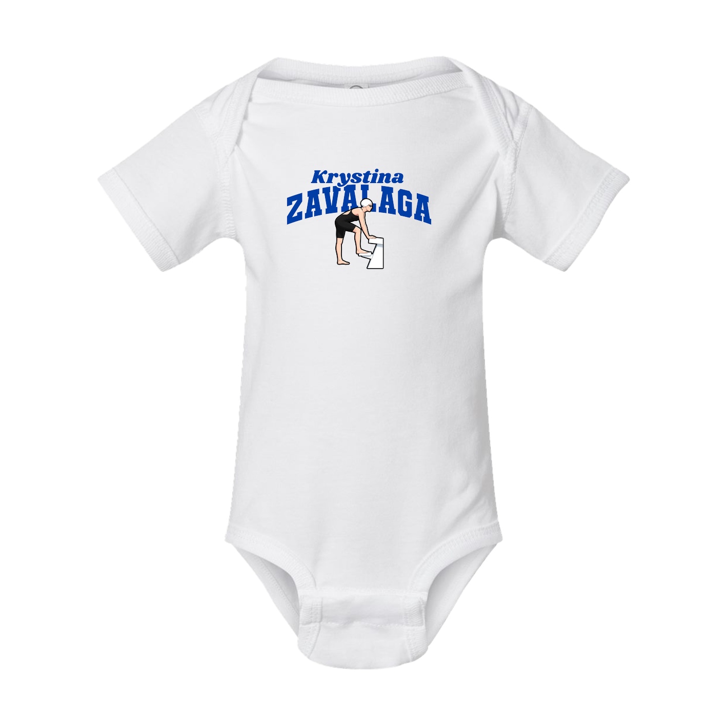 Baby Onesie — Signature Arch in White