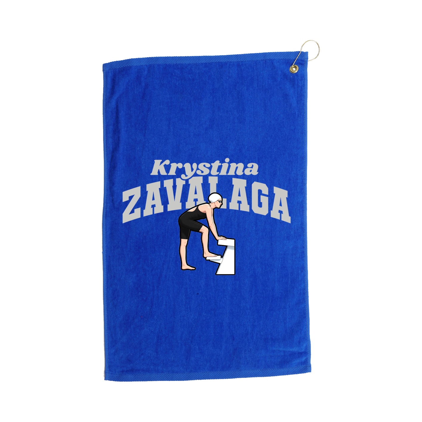 Golf Towel — Signature Arch in Royal