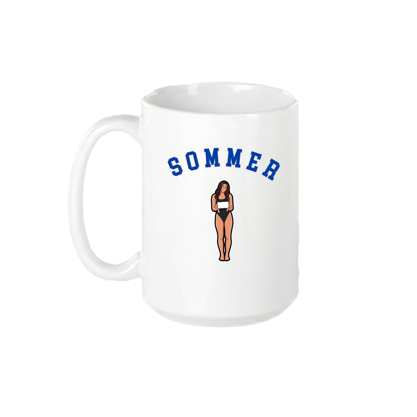 15oz Coffee Mug — Shirsey Arch in White