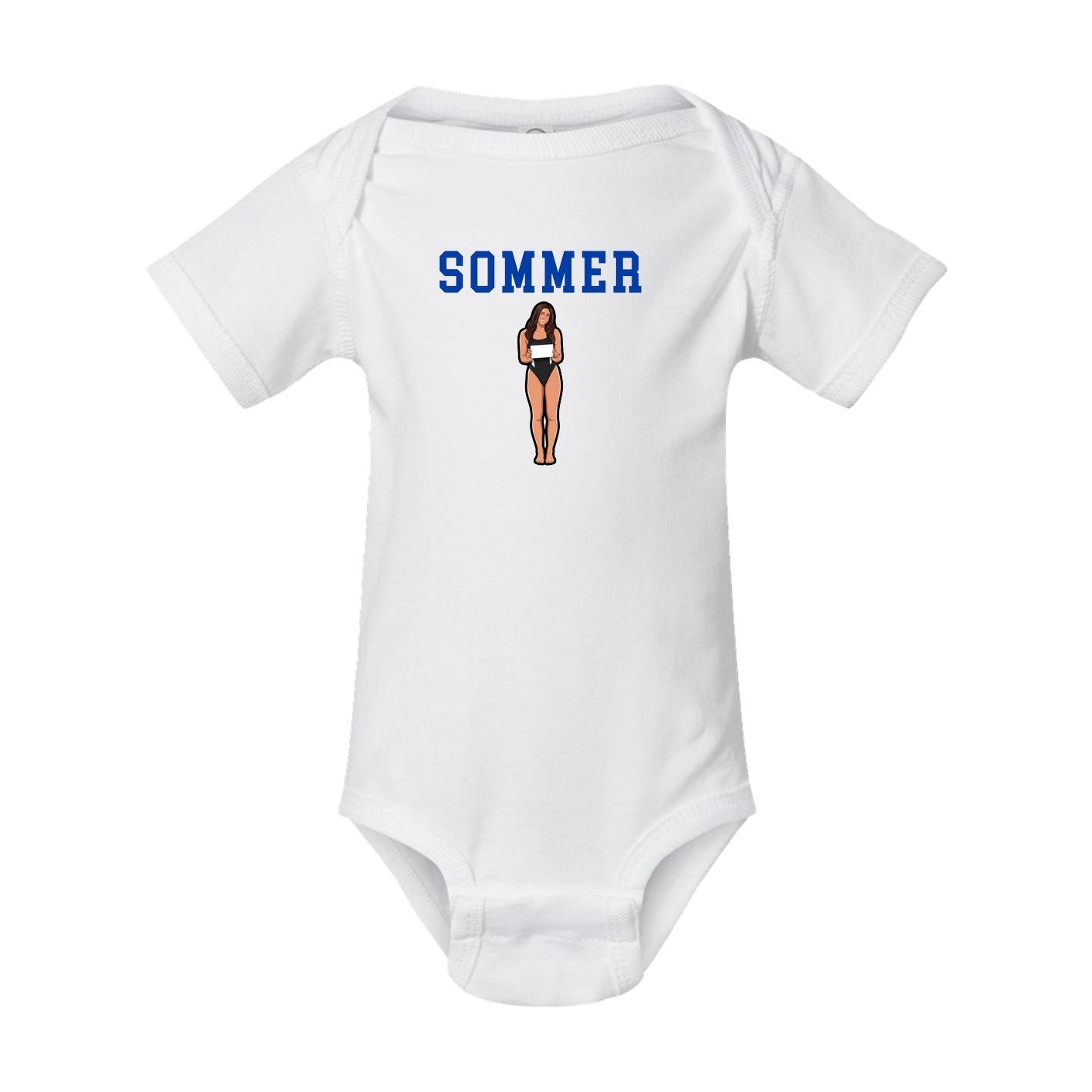 Baby Onesie — Shirsey in White