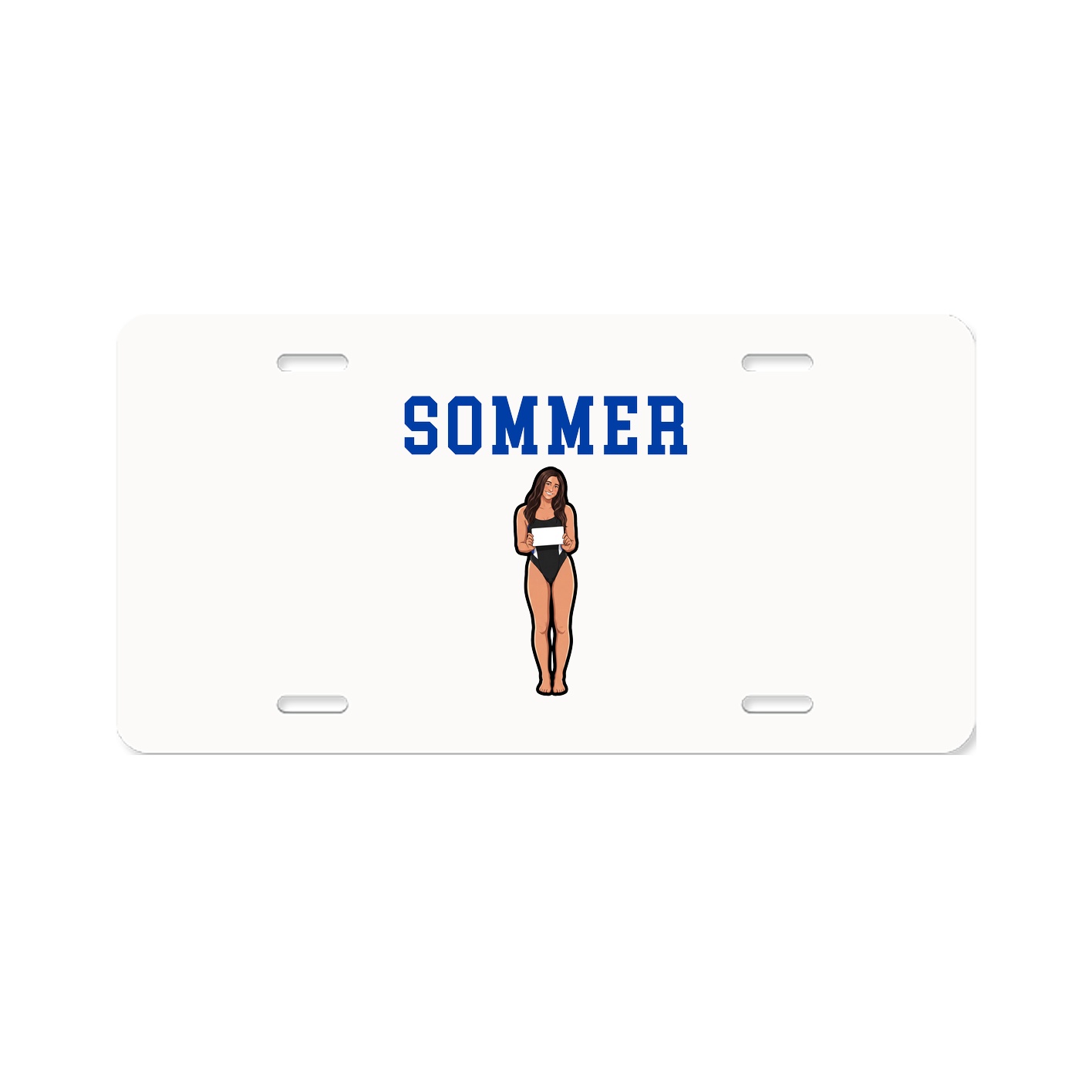 License Plate — Shirsey in Classic
