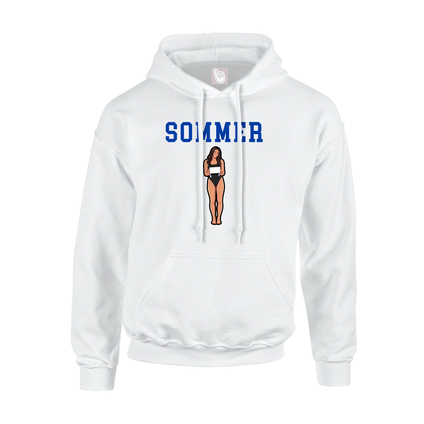 Youth Hoodie — Shirsey in White