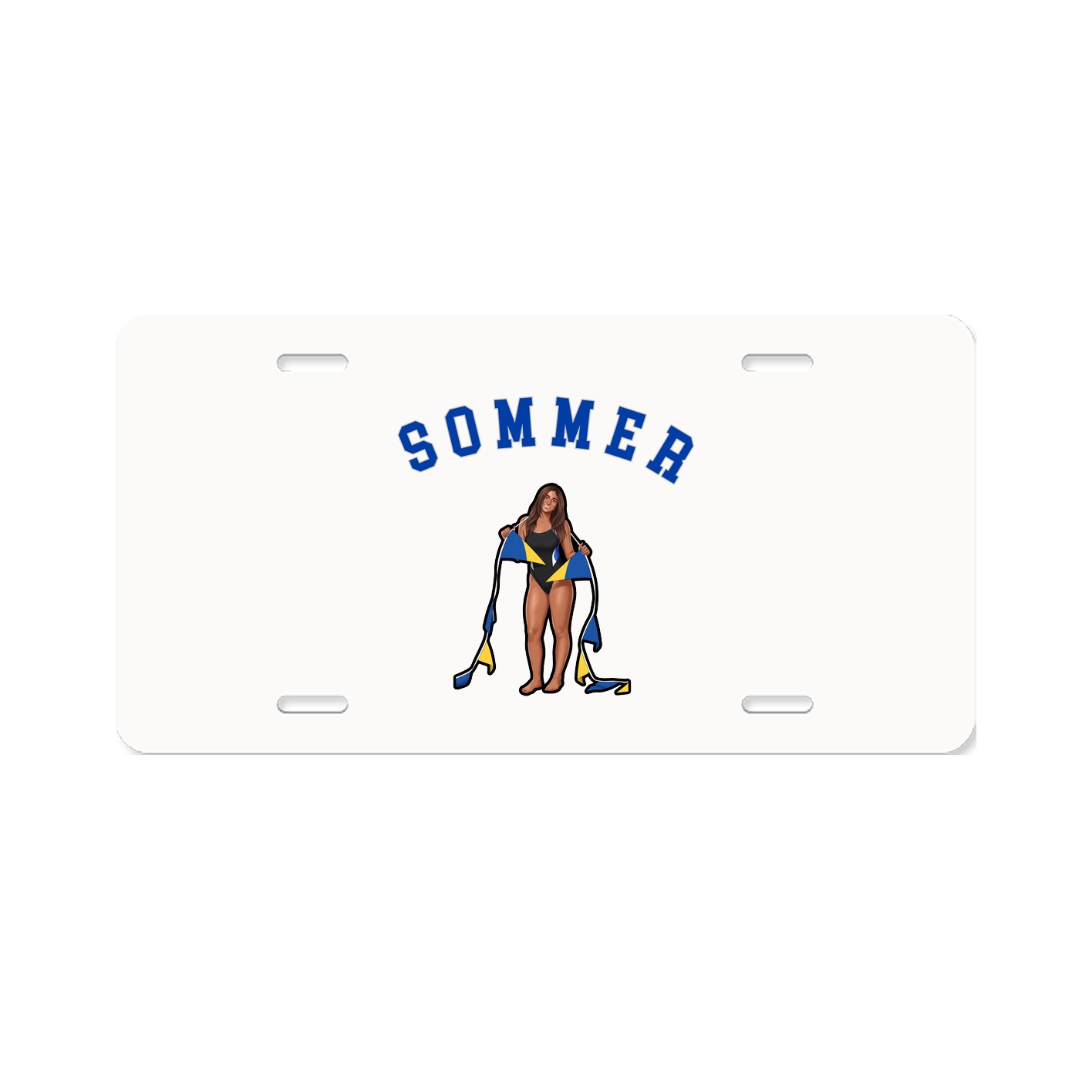 License Plate — Shirsey Arch in Classic