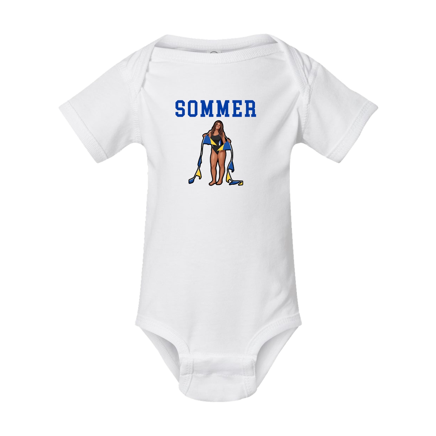 Baby Onesie — Shirsey in White