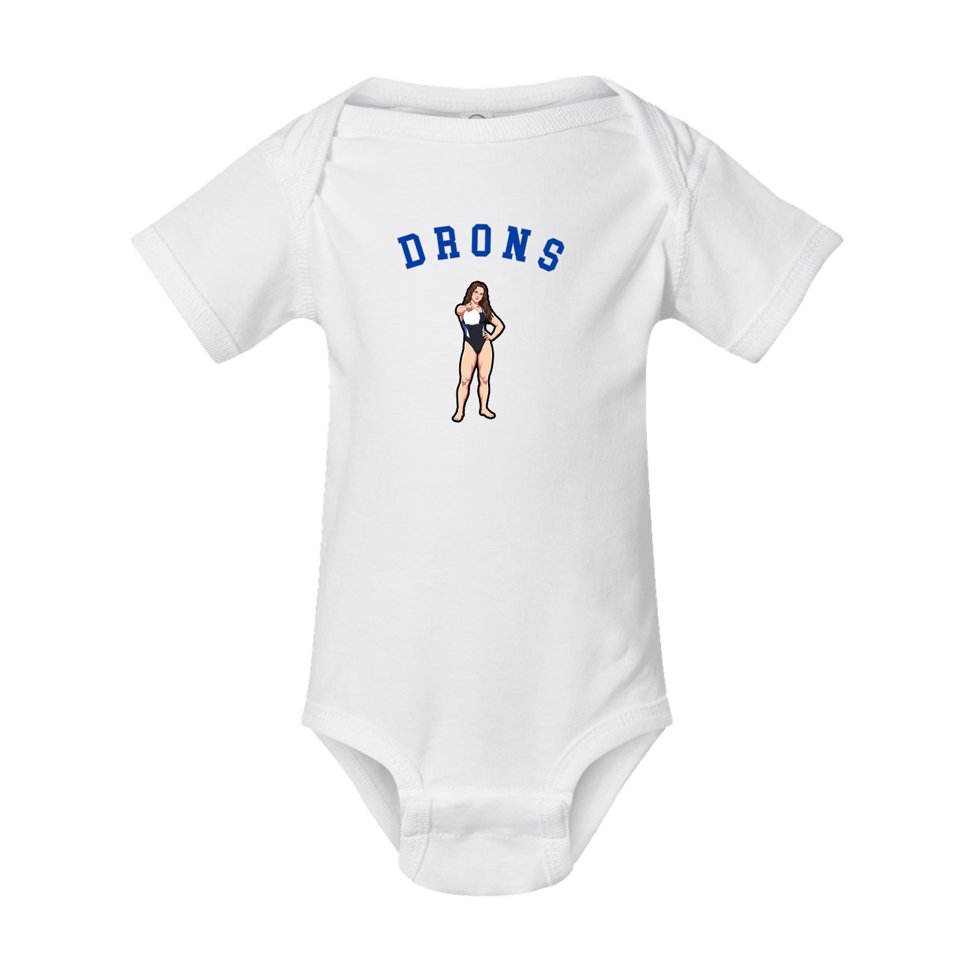 Baby Onesie — Shirsey Arch in White