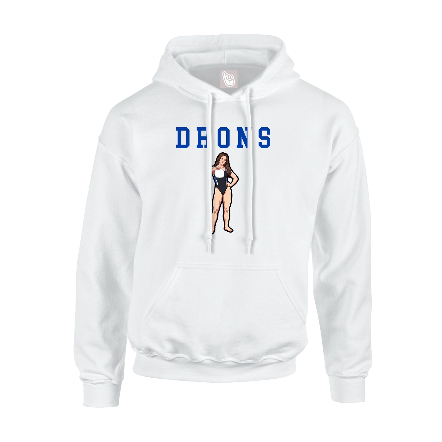Youth Hoodie — Shirsey in White