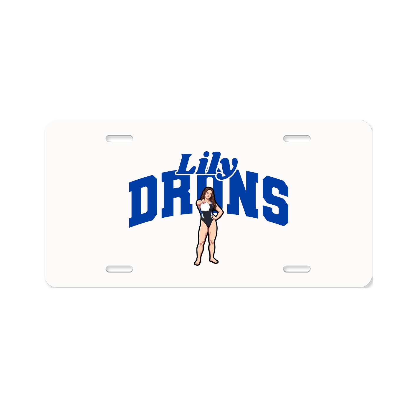 License Plate — Signature Arch in Classic