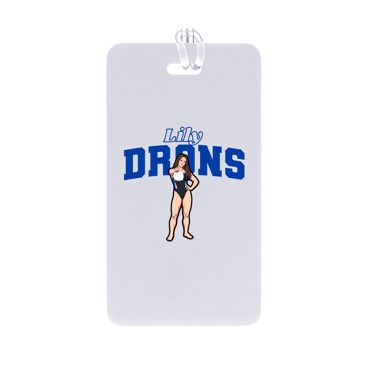 Bag Tag — Name Arch in Classic