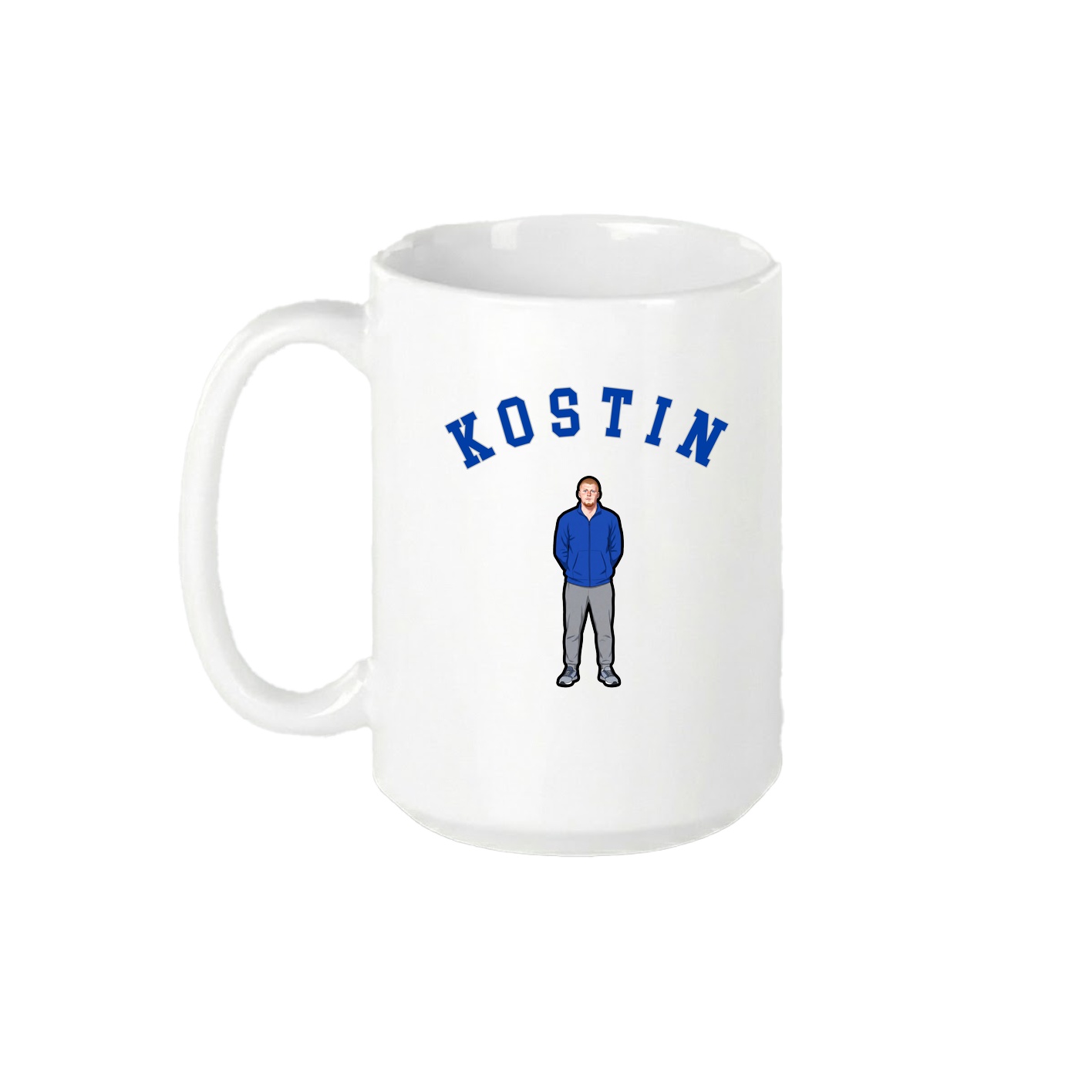 15oz Coffee Mug — Shirsey Arch in White