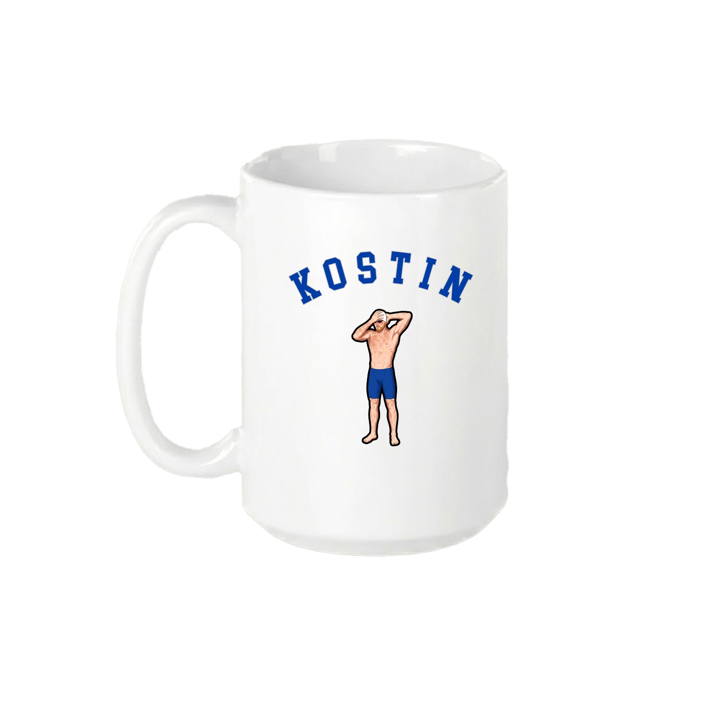 15oz Coffee Mug — Shirsey Arch in White