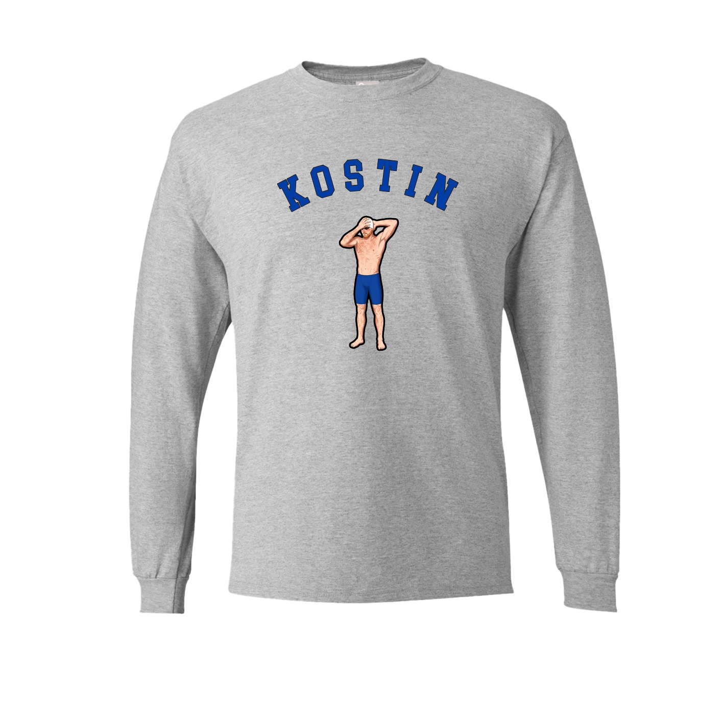 Long Sleeve Tee — Shirsey Arch in Grey