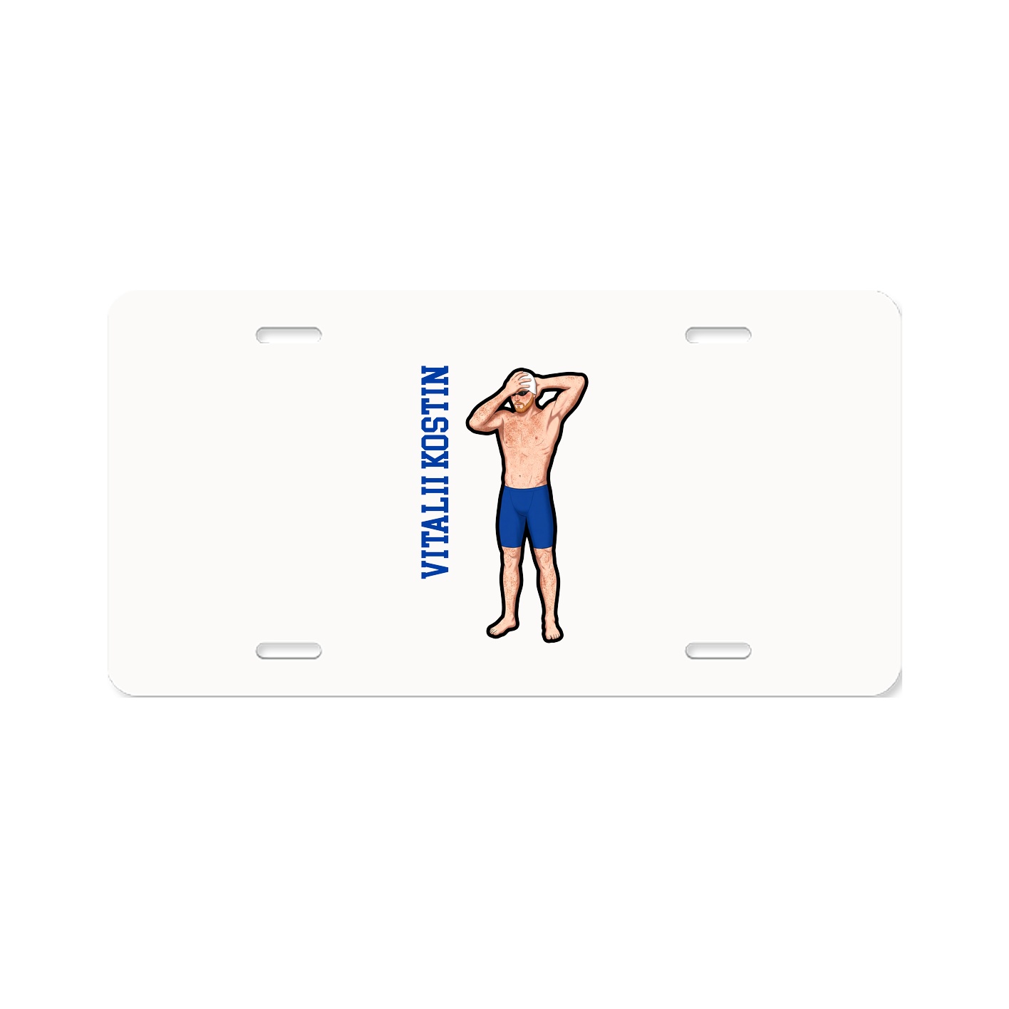 Aluminum License Plate