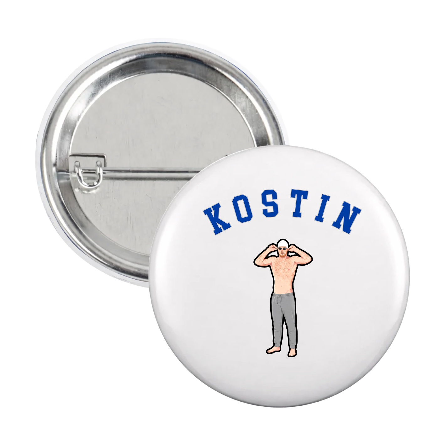 Game Day Button — Shirsey Arch in White