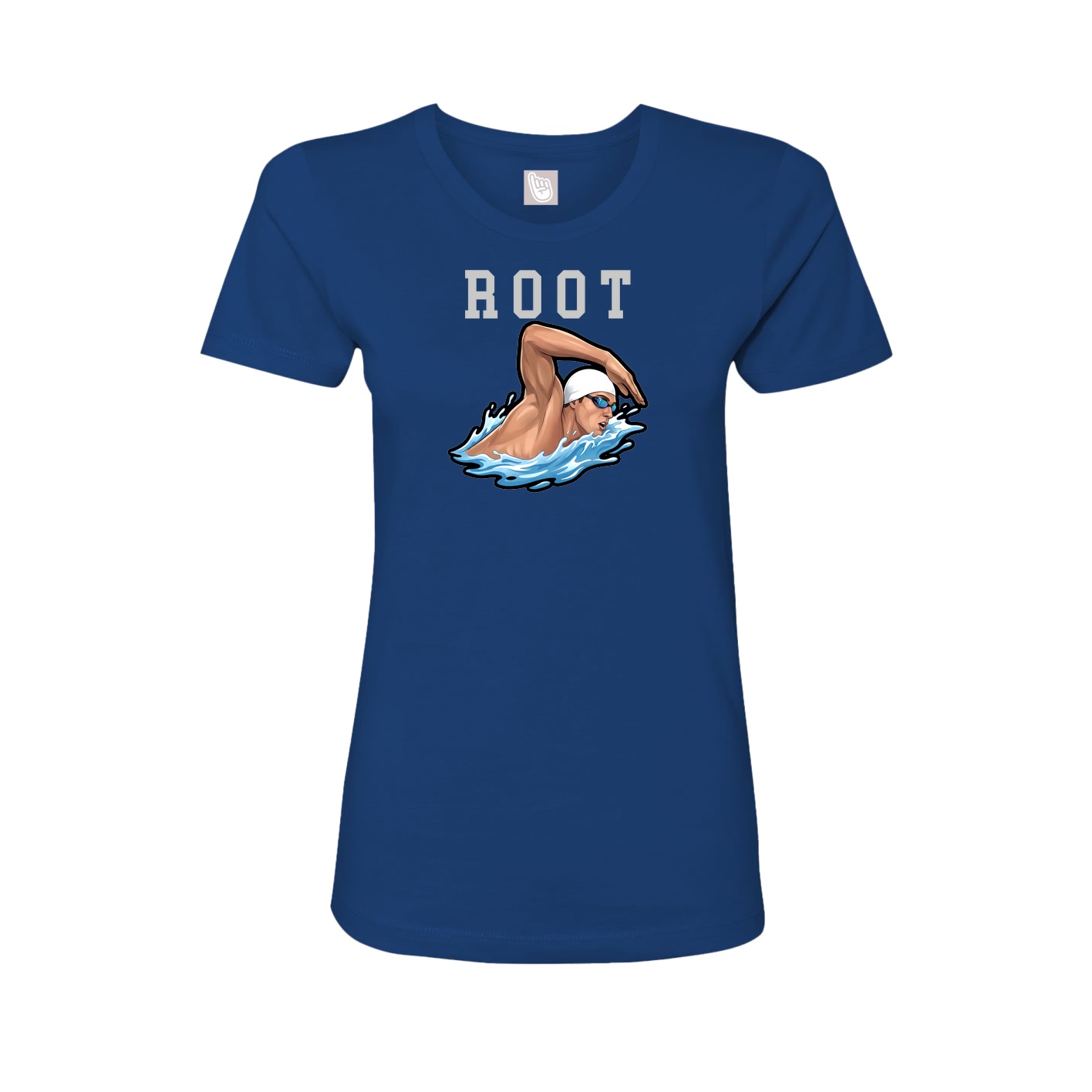 Fitted Women's Tee — Shirsey in Royal