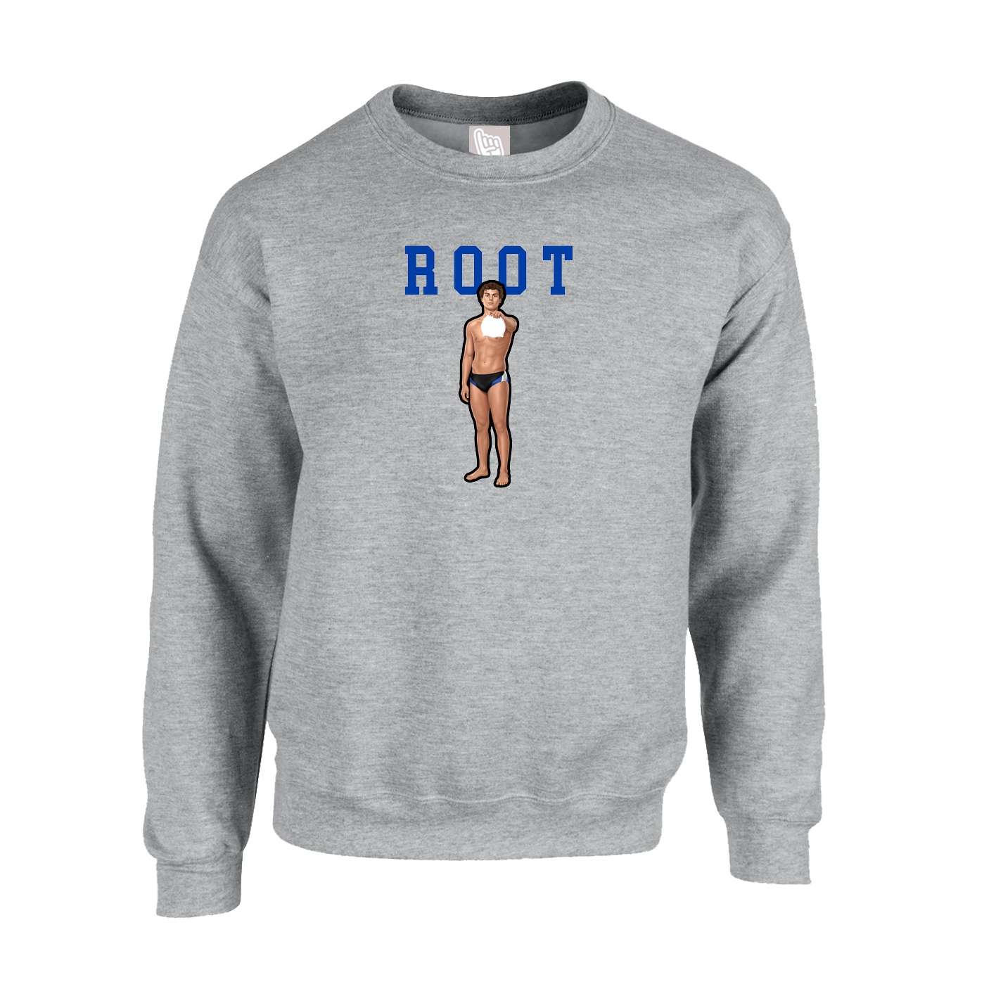 Fleece Crew — Shirsey in Grey