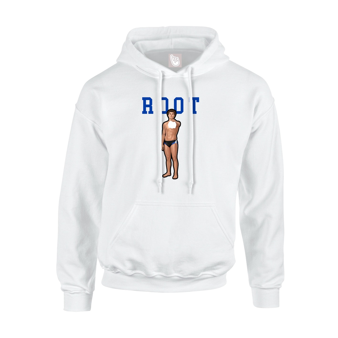 Youth Hoodie — Shirsey in White