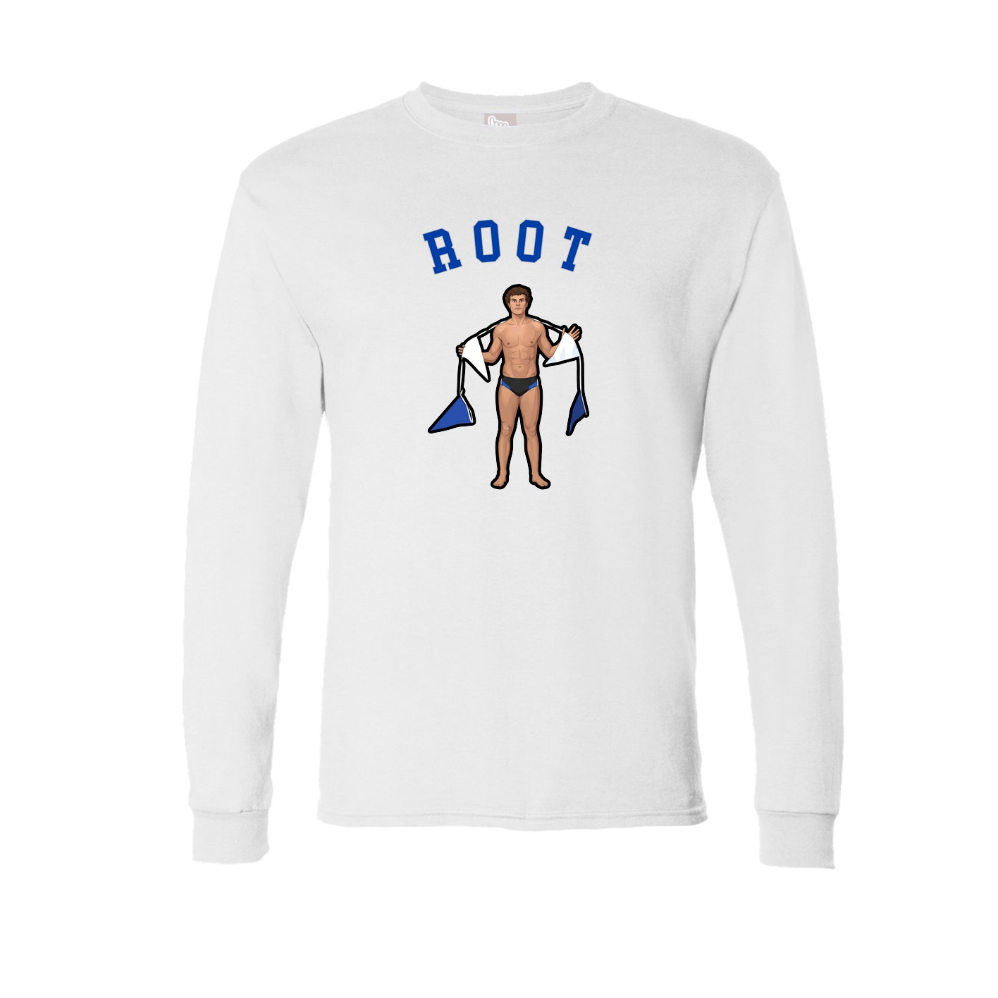 Long Sleeve Tee — Shirsey Arch in White
