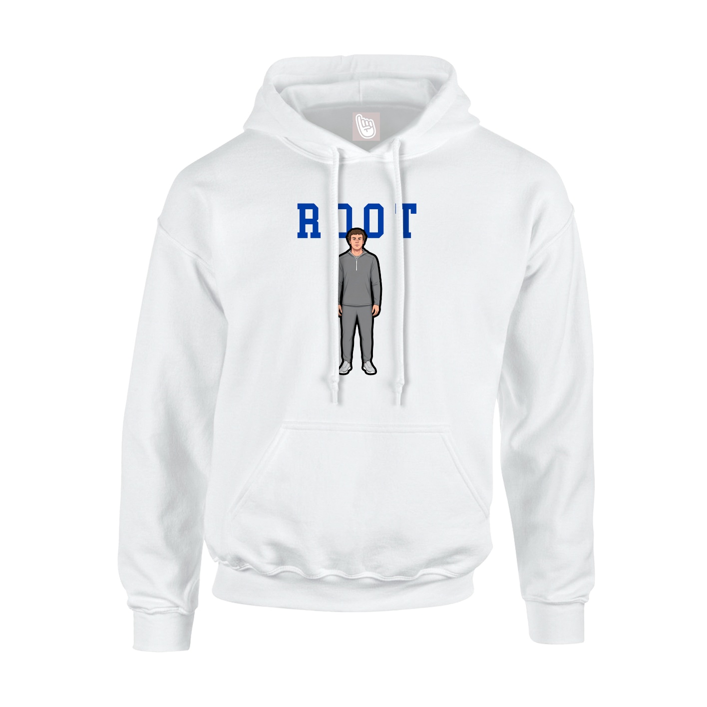 Hoodie — Shirsey in White
