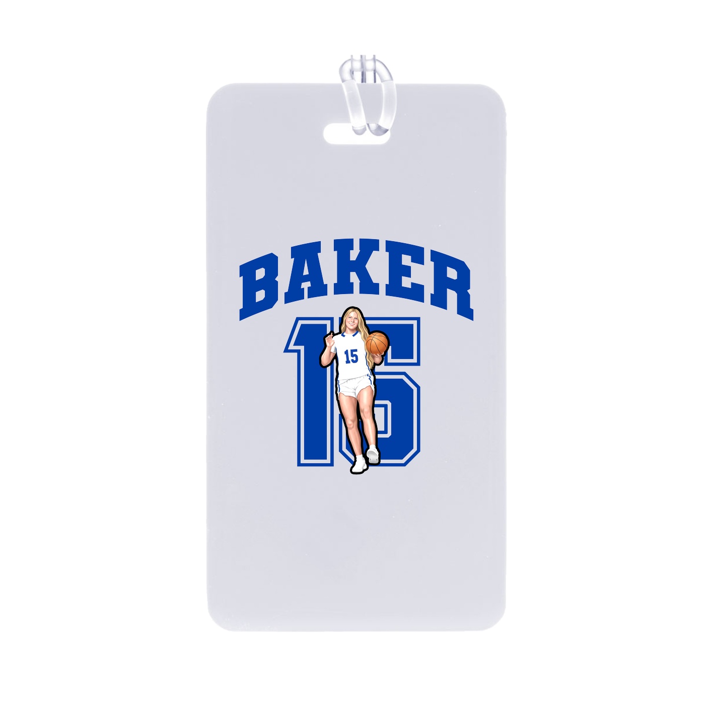 Bag Tag — Number in Classic