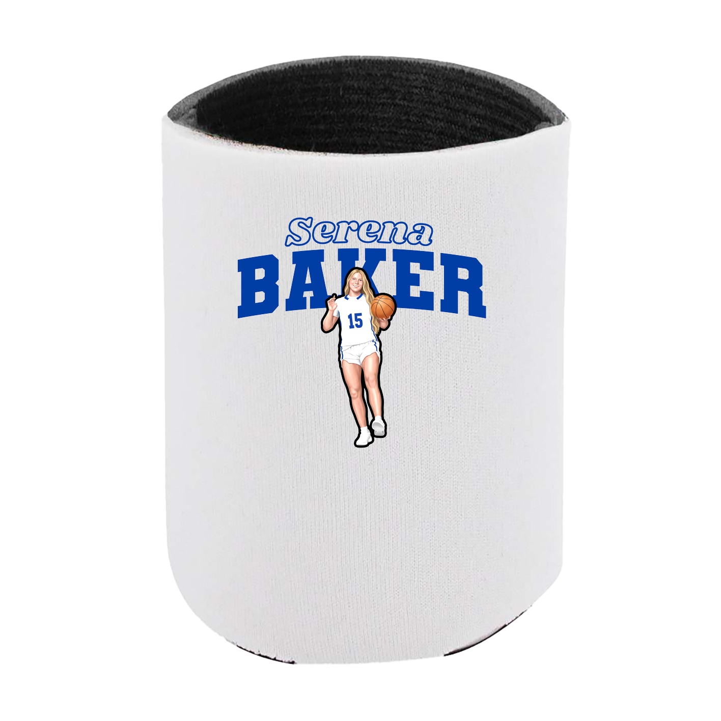 Can Holder — Name Arch in White