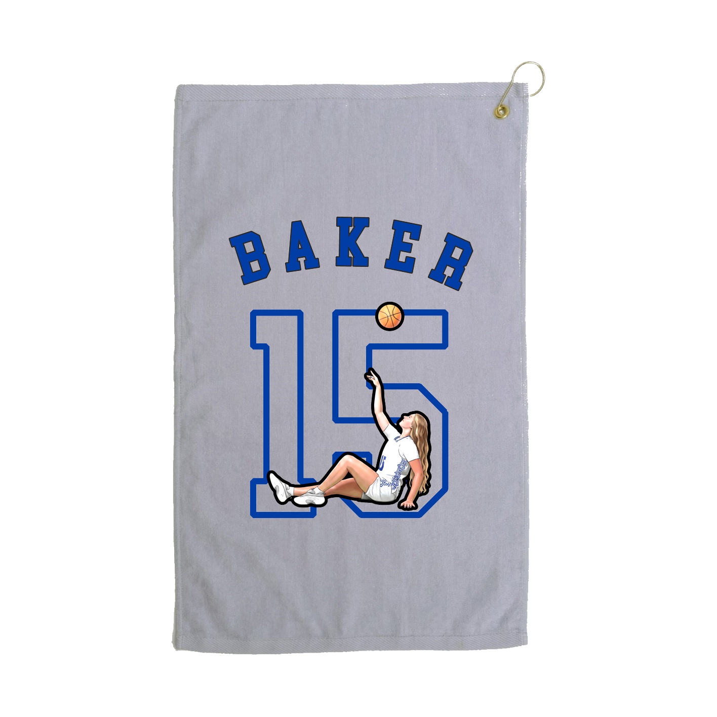 Golf Towel — Shirsey Arch in Grey