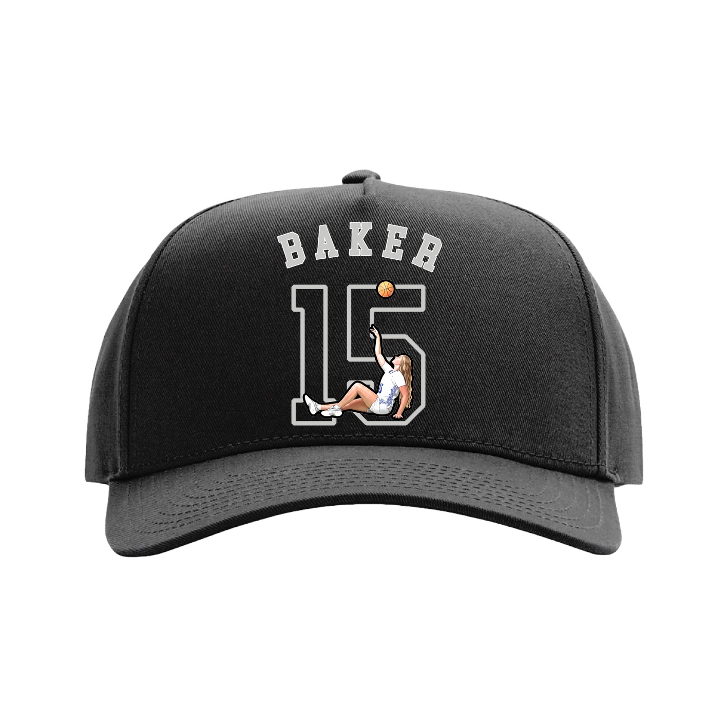 Full Fabric Five-Panel Champ Cap