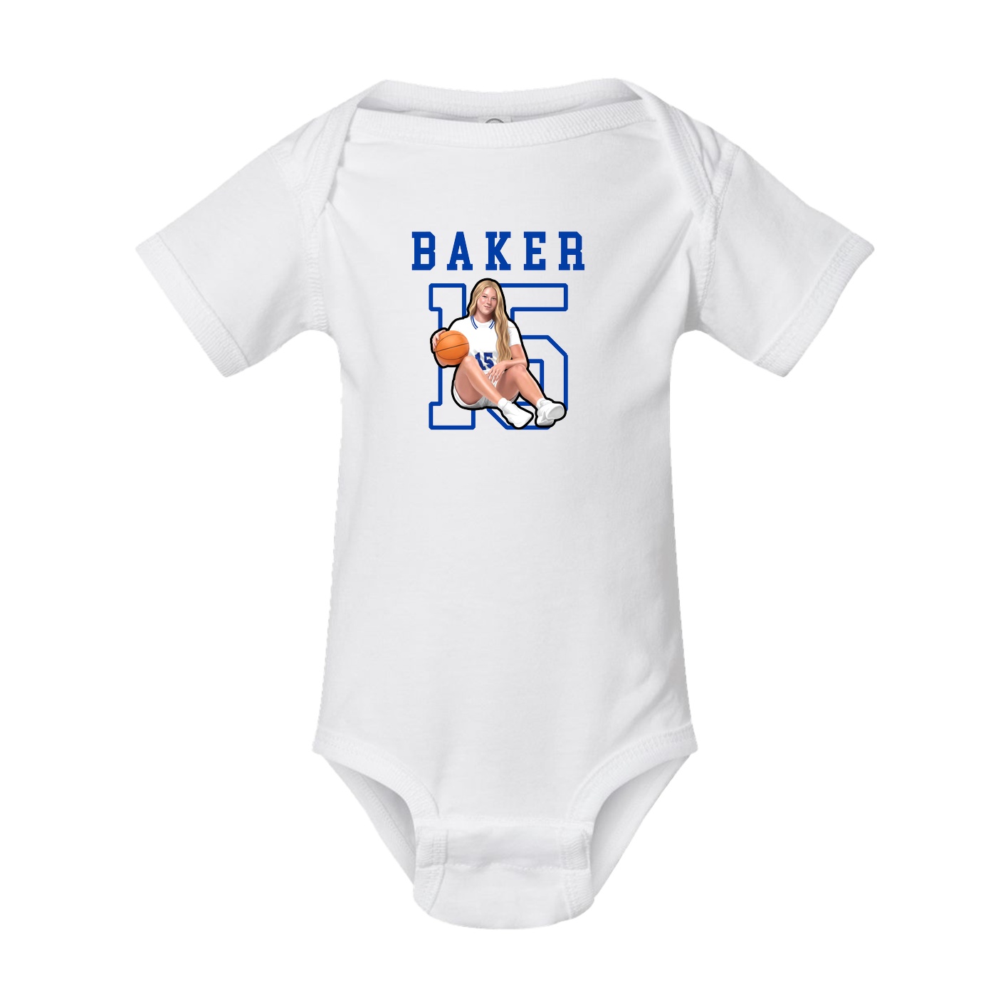 Baby Onesie — Shirsey in White