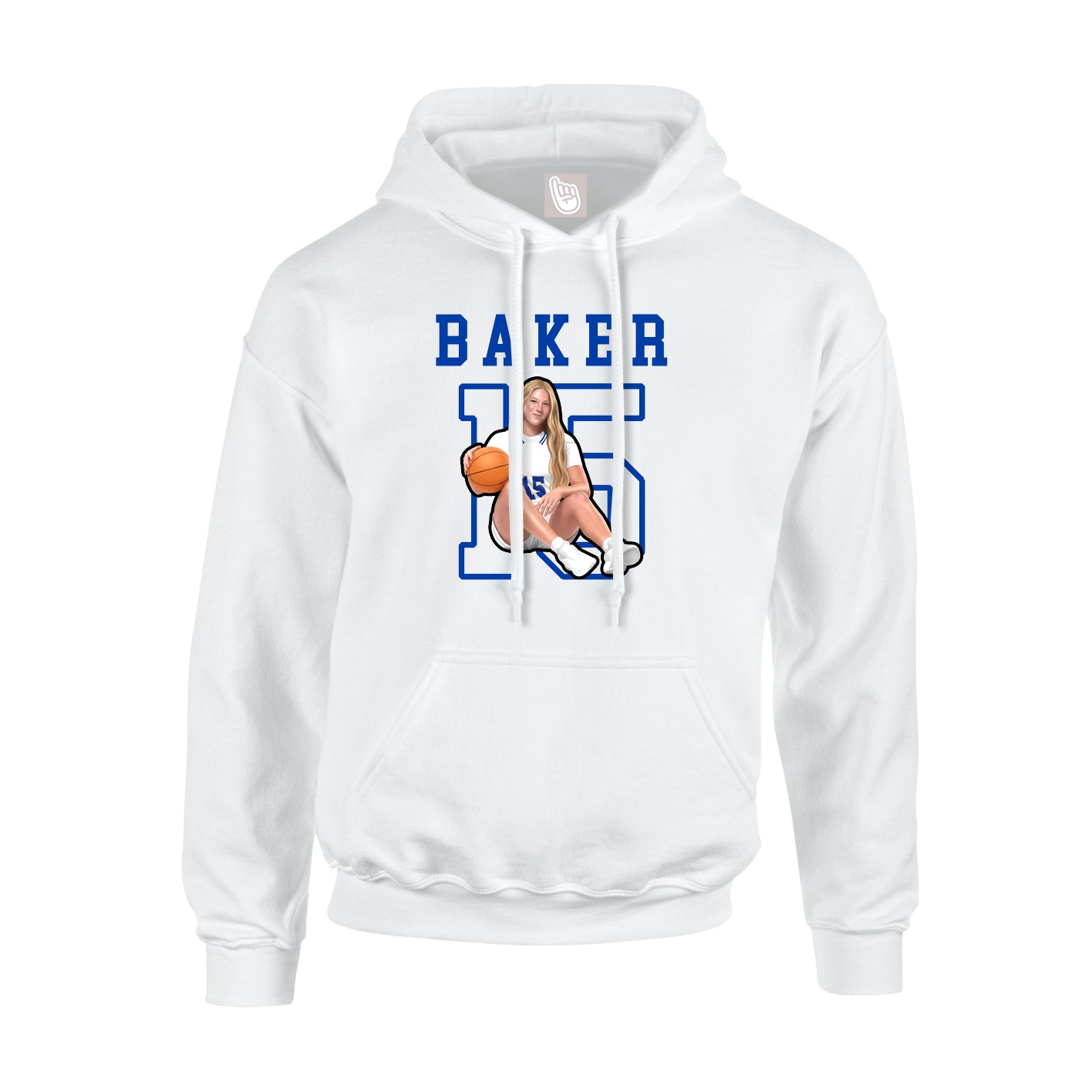 Youth Hoodie — Shirsey in White