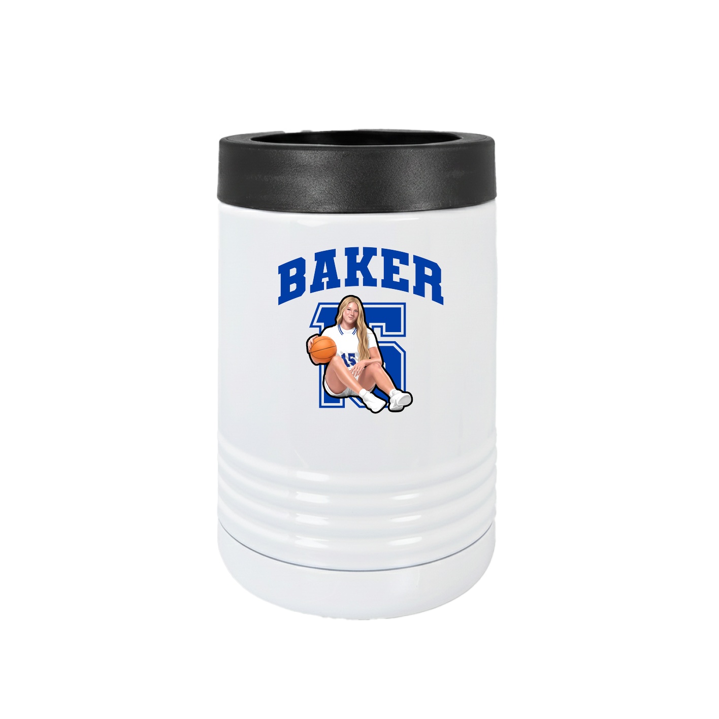 Beverage Holder — Number in White