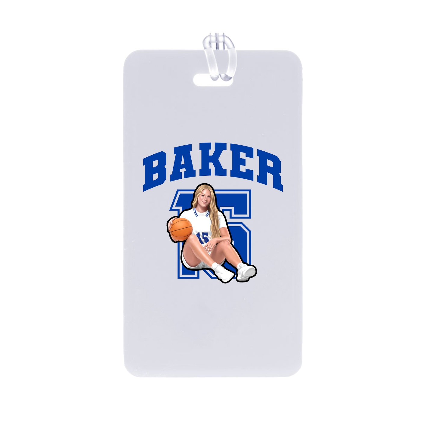 Bag Tag — Number in Classic