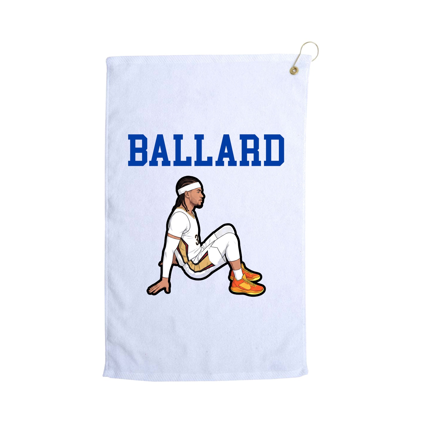 Golf Towel — Shirsey in White