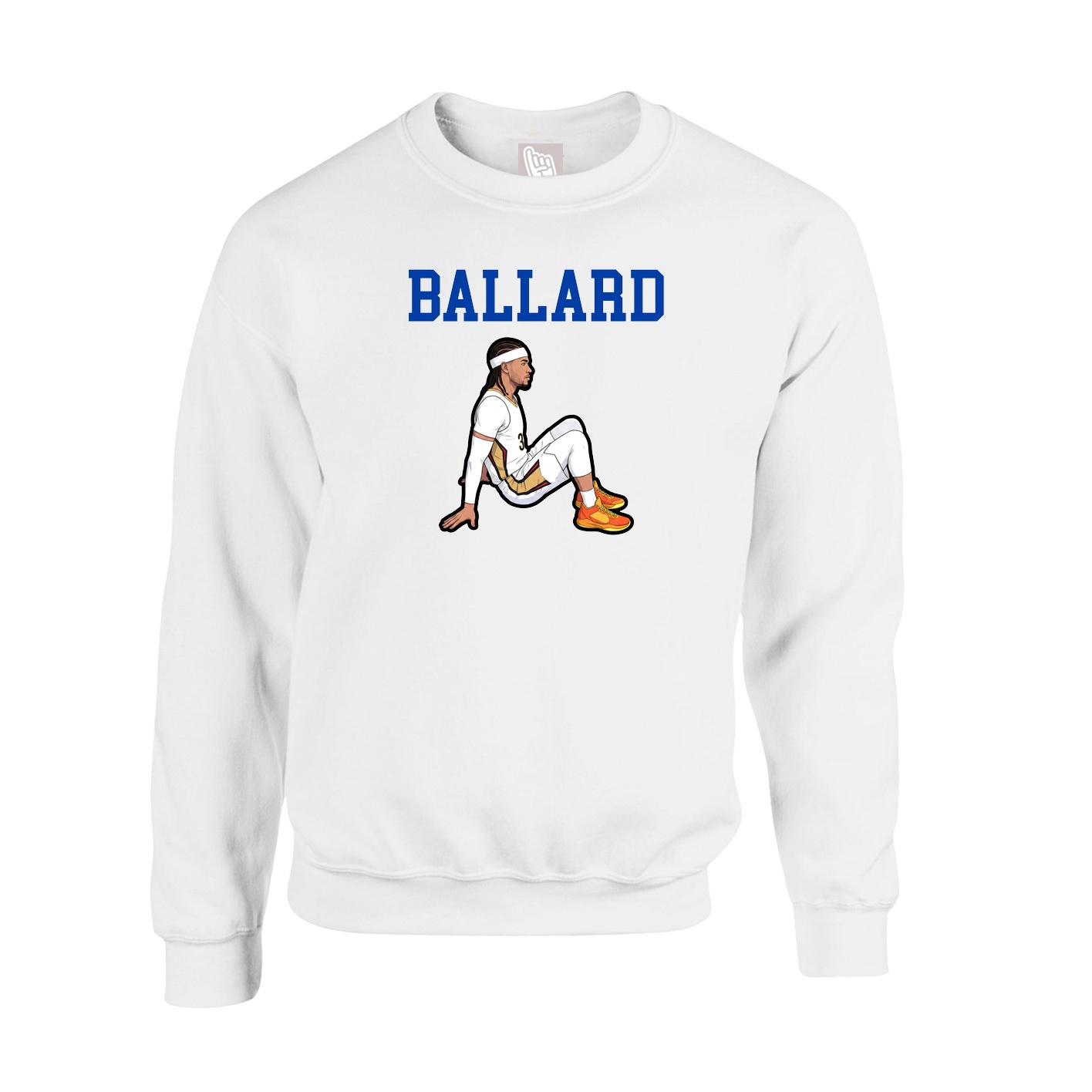 Fleece Crew — Shirsey in White