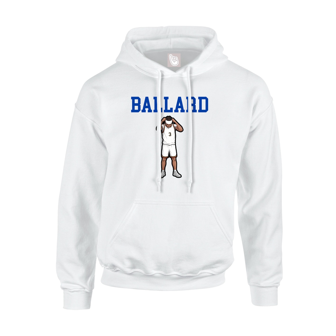 Youth Hoodie — Shirsey in White
