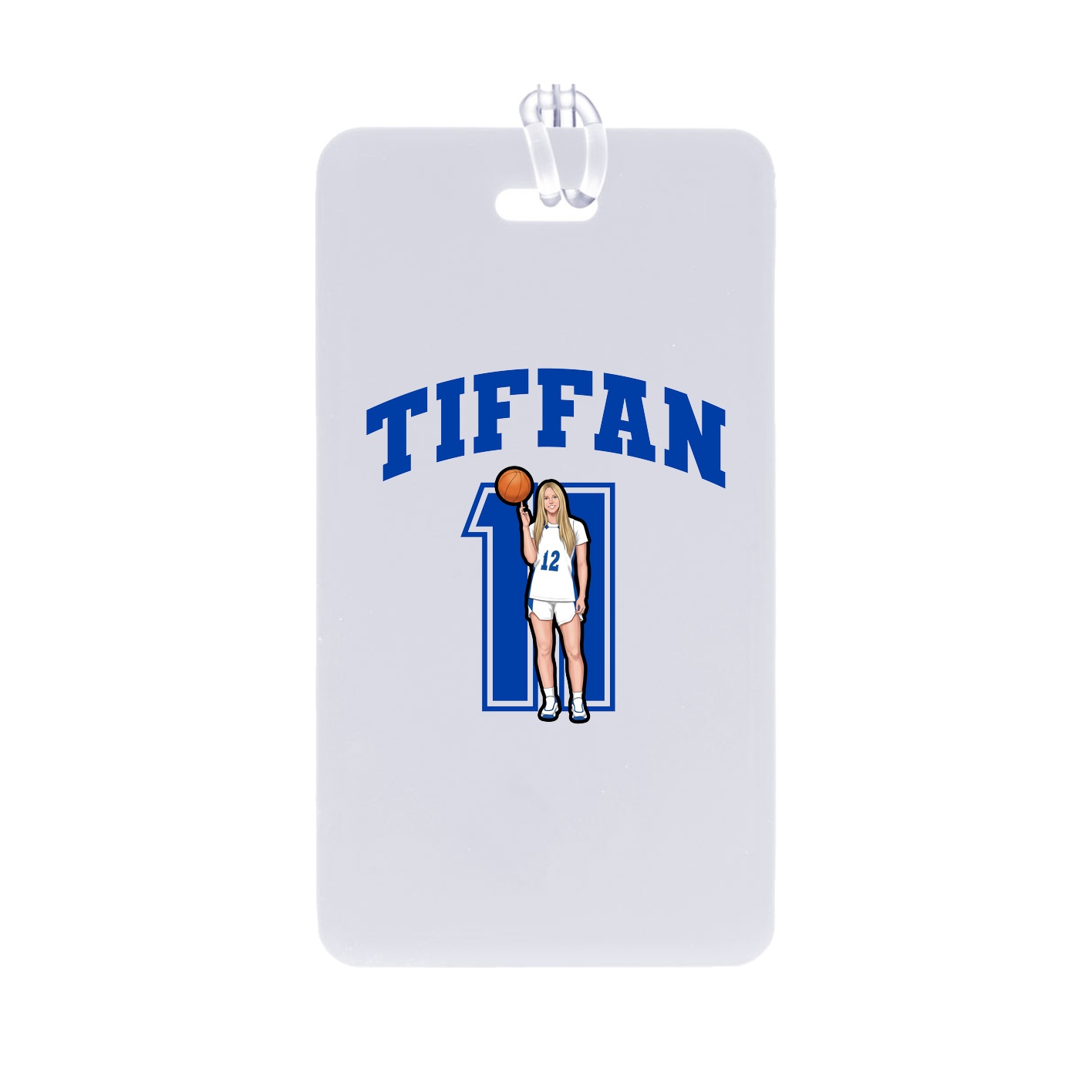 Bag Tag — Number in Classic