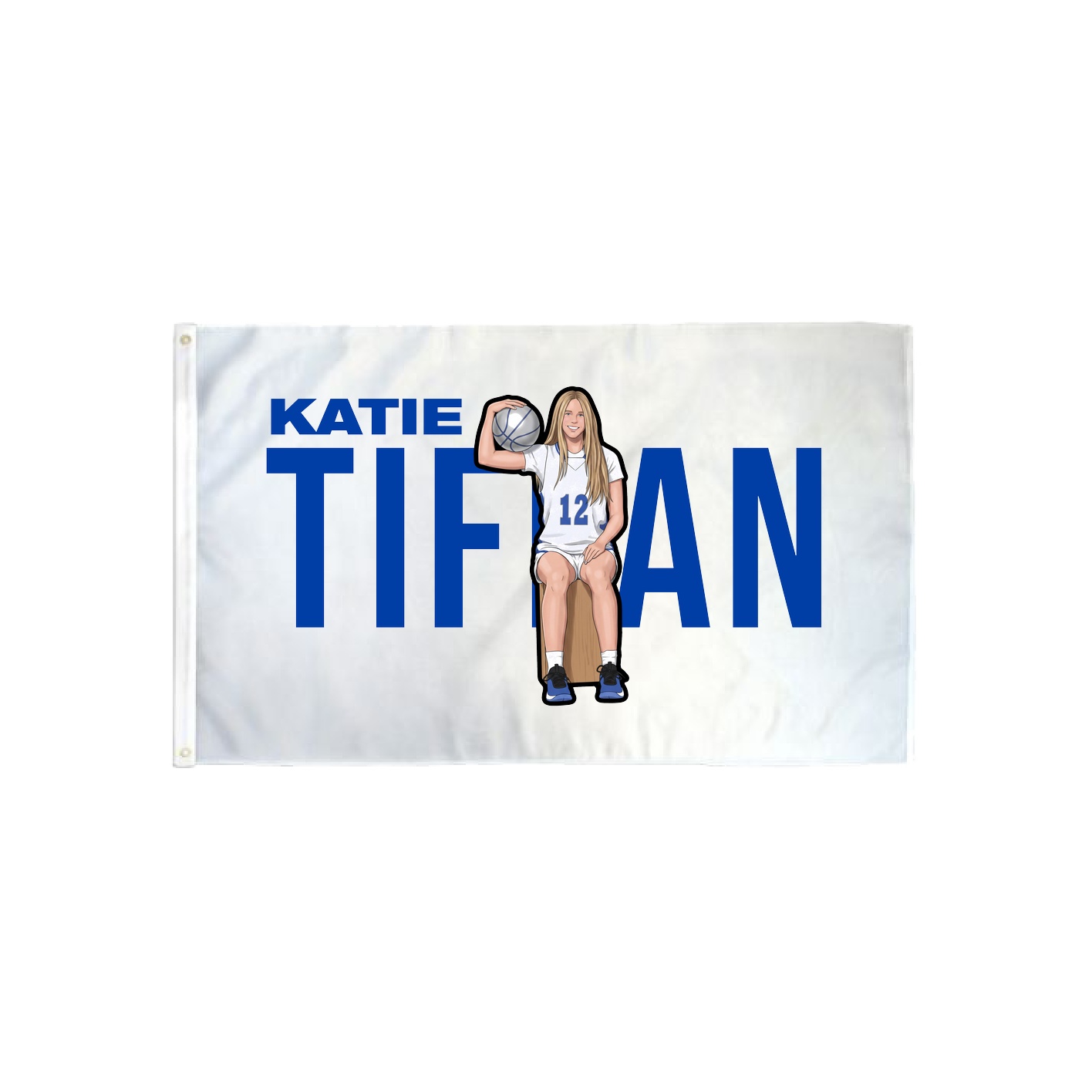 3x5 Flag — Player Name in Classic