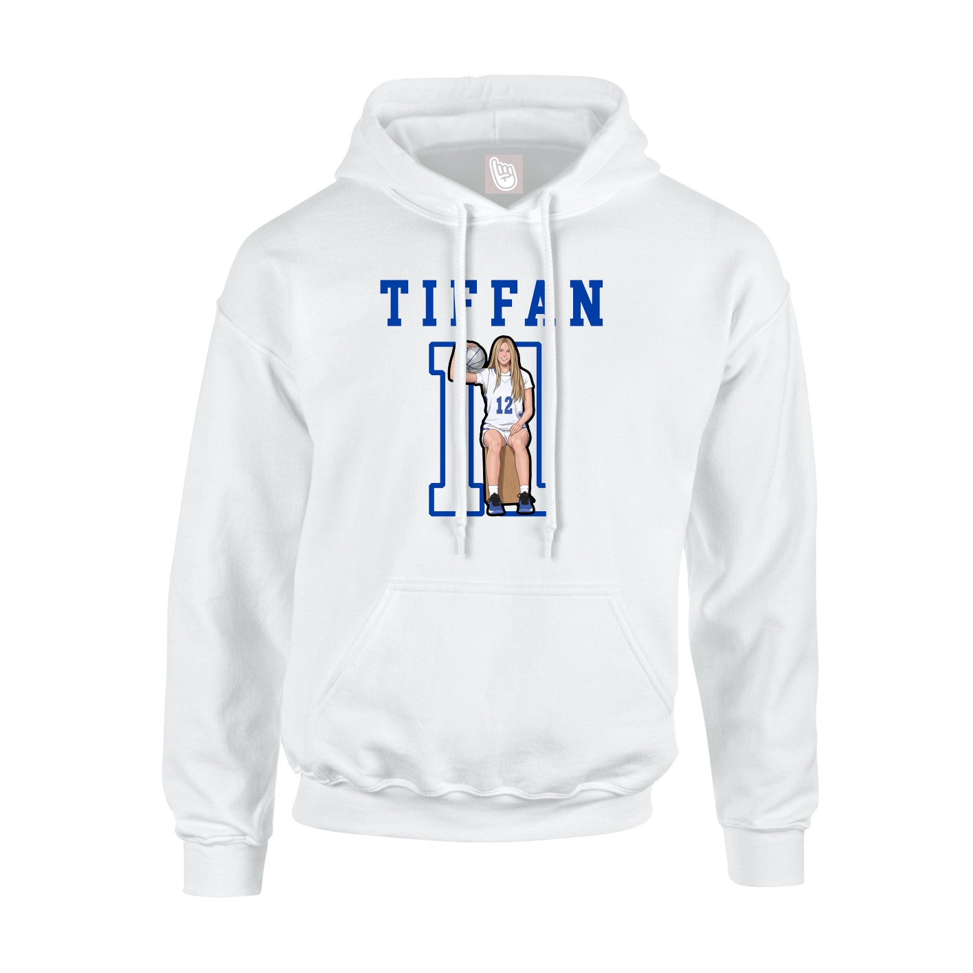 Youth Hoodie — Shirsey in White