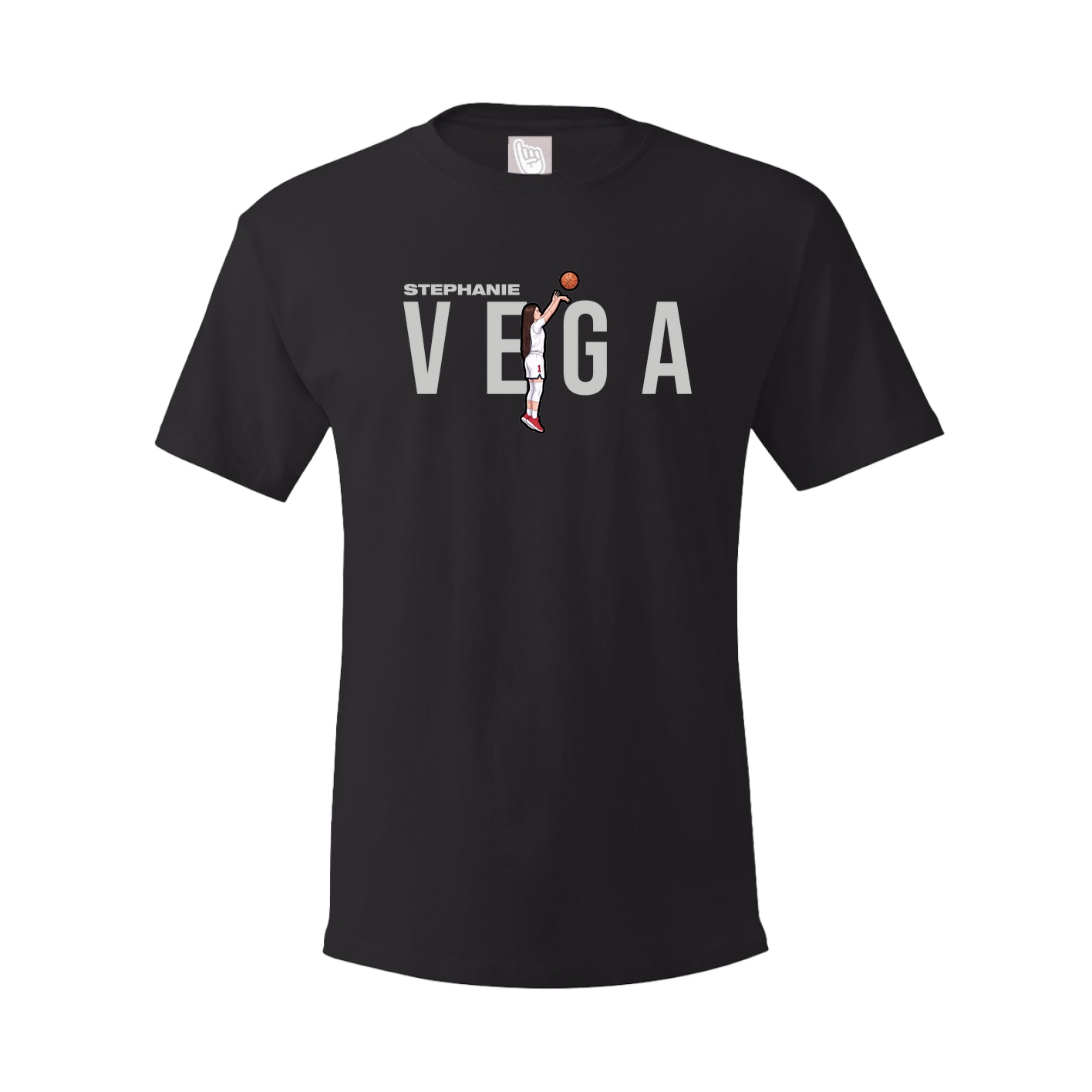 Youth Tee — Player Name in Black