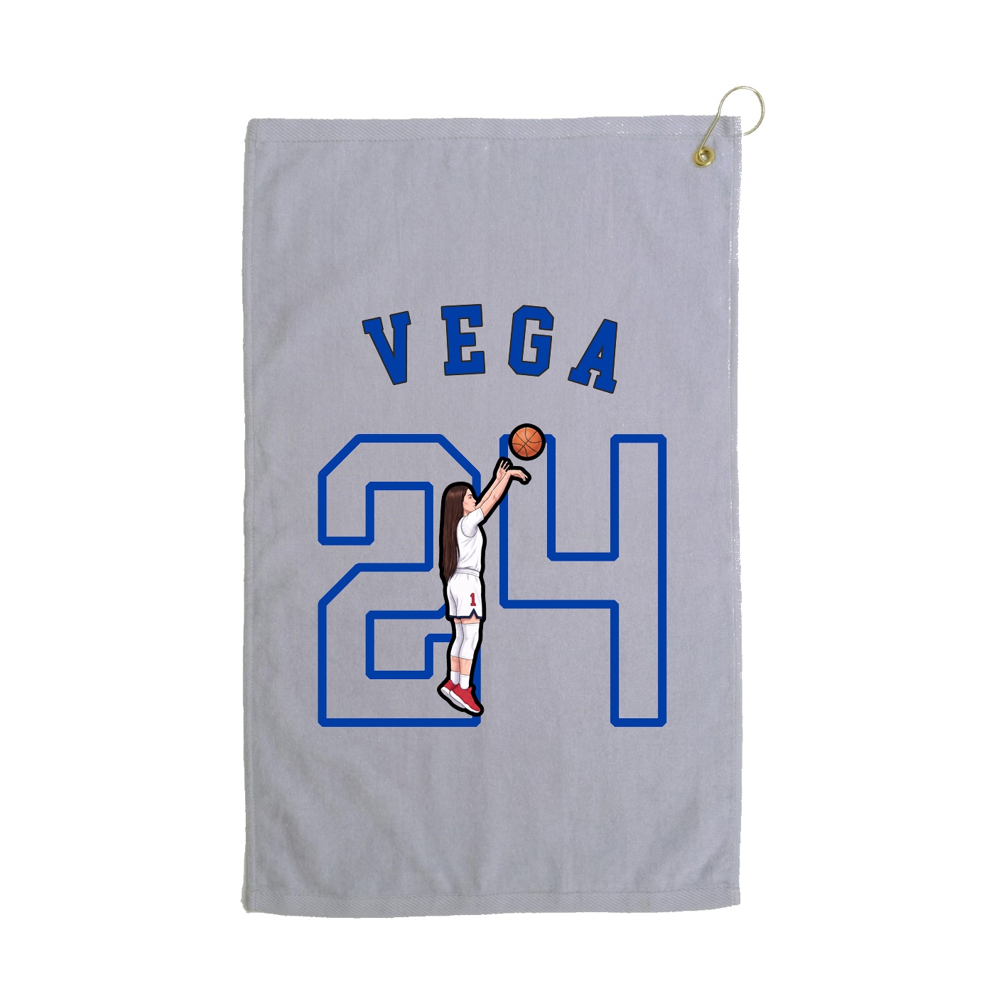 Golf Towel — Shirsey Arch in Grey