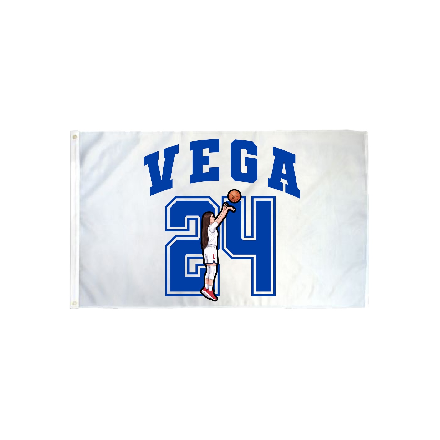 3x5 Flag — Number in Classic