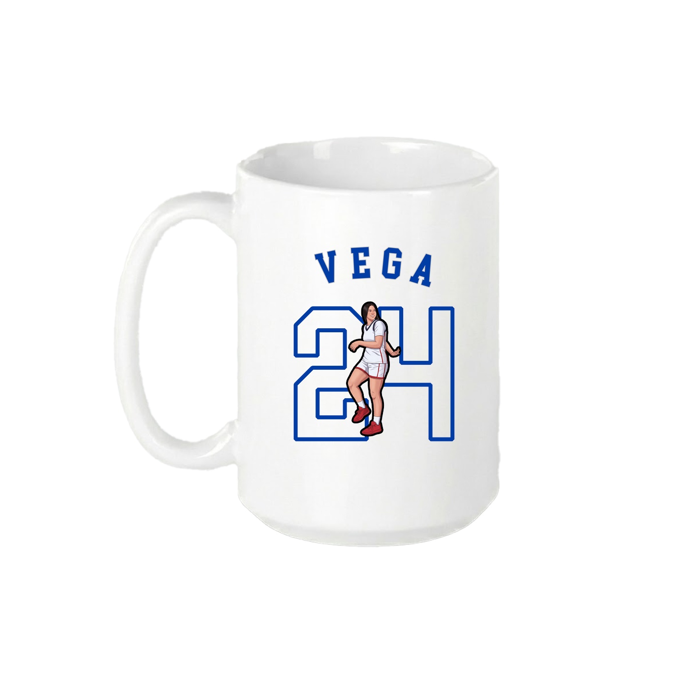 15oz Coffee Mug — Shirsey Arch in White