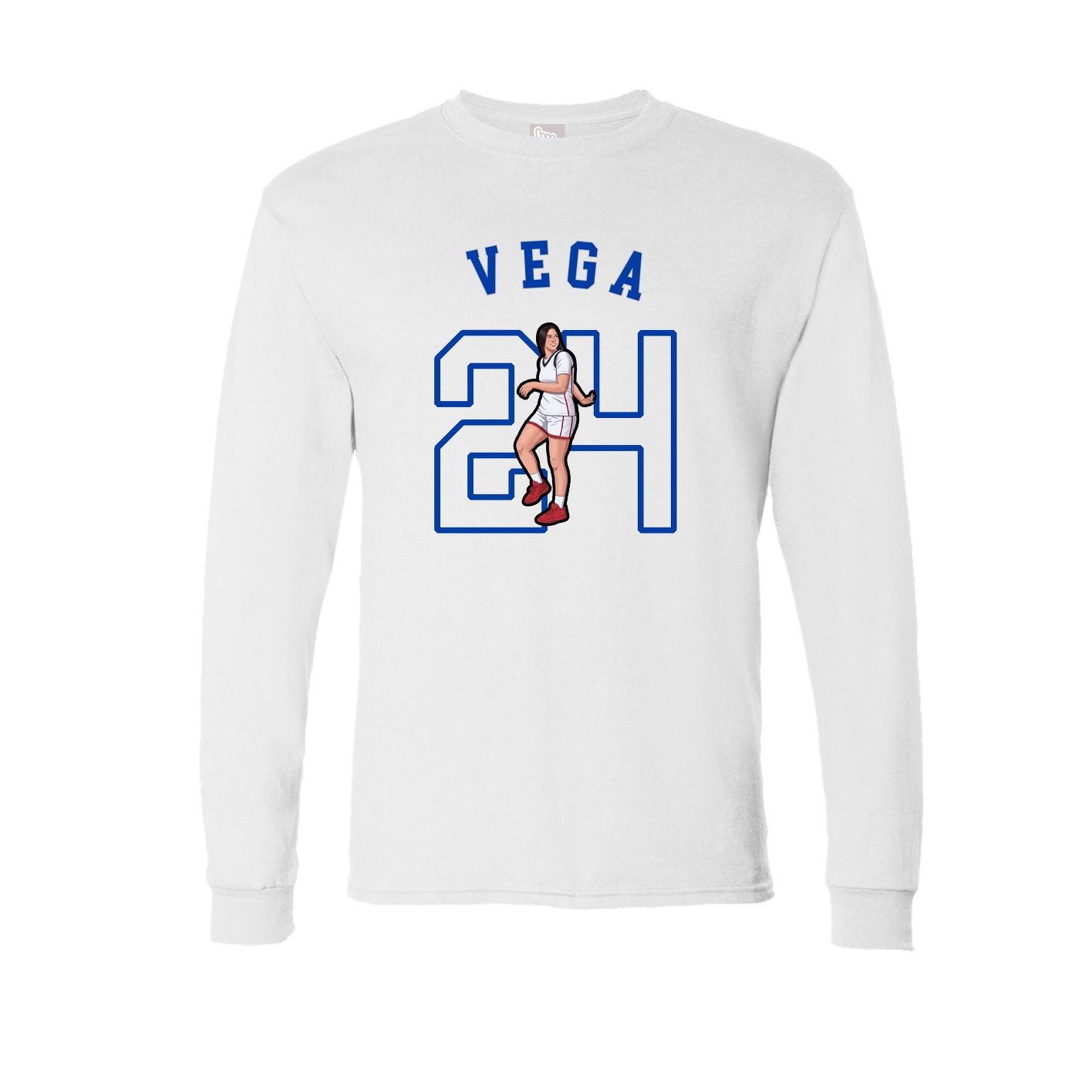 Long Sleeve Tee — Shirsey Arch in White