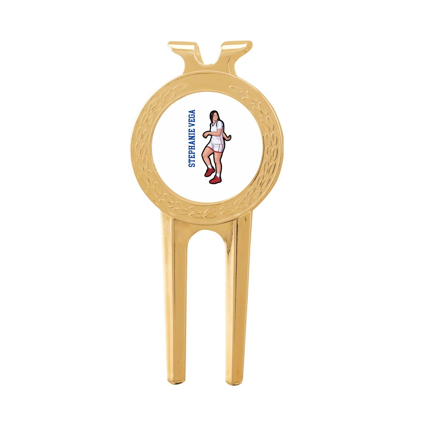 Divot Tool with Ball Marker — Name Vertical in Classic