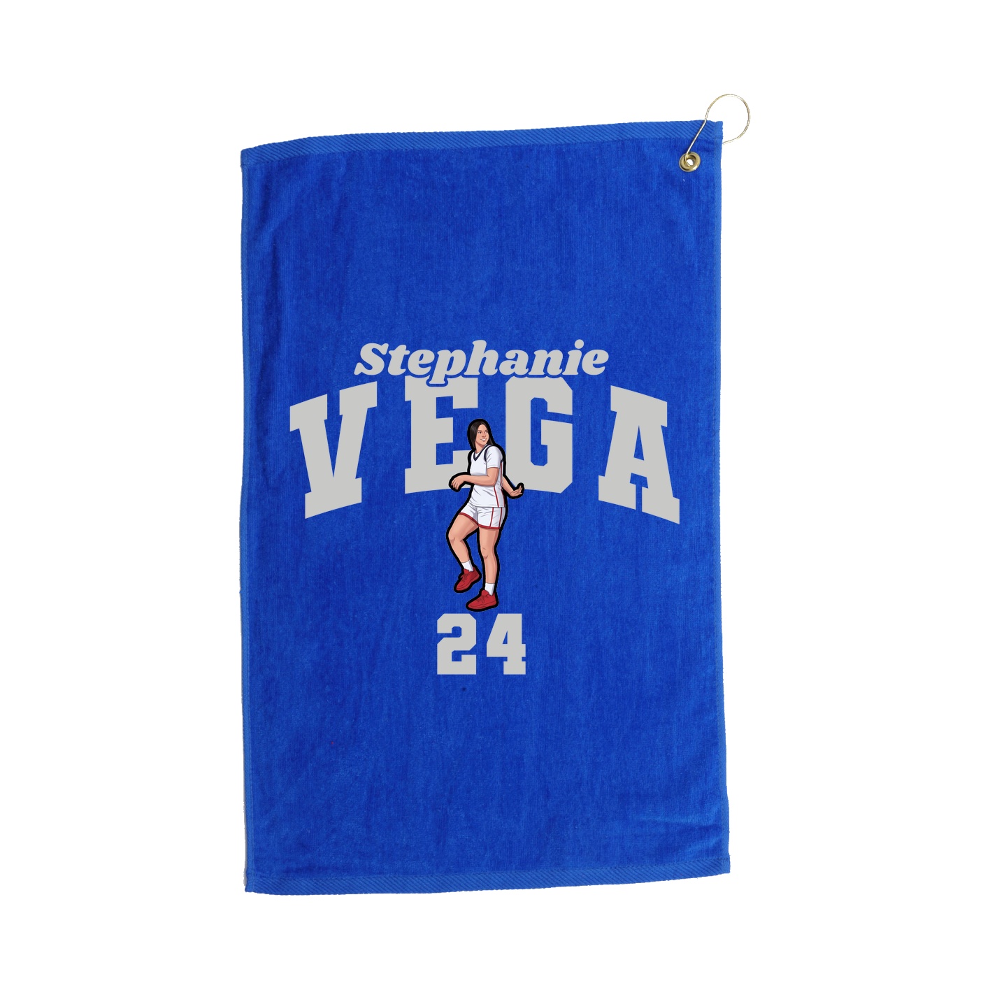 Golf Towel — Signature Arch in Royal